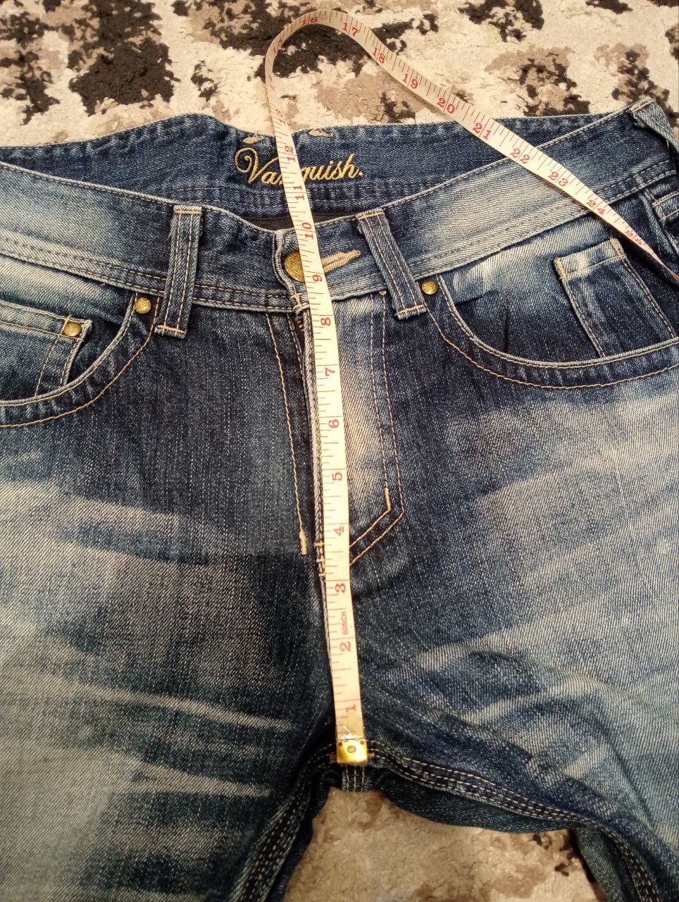 Vanquish Vintage Vanquish Gold Japan Distressed Jeans Size US 34 / EU 50 - 14 Thumbnail
