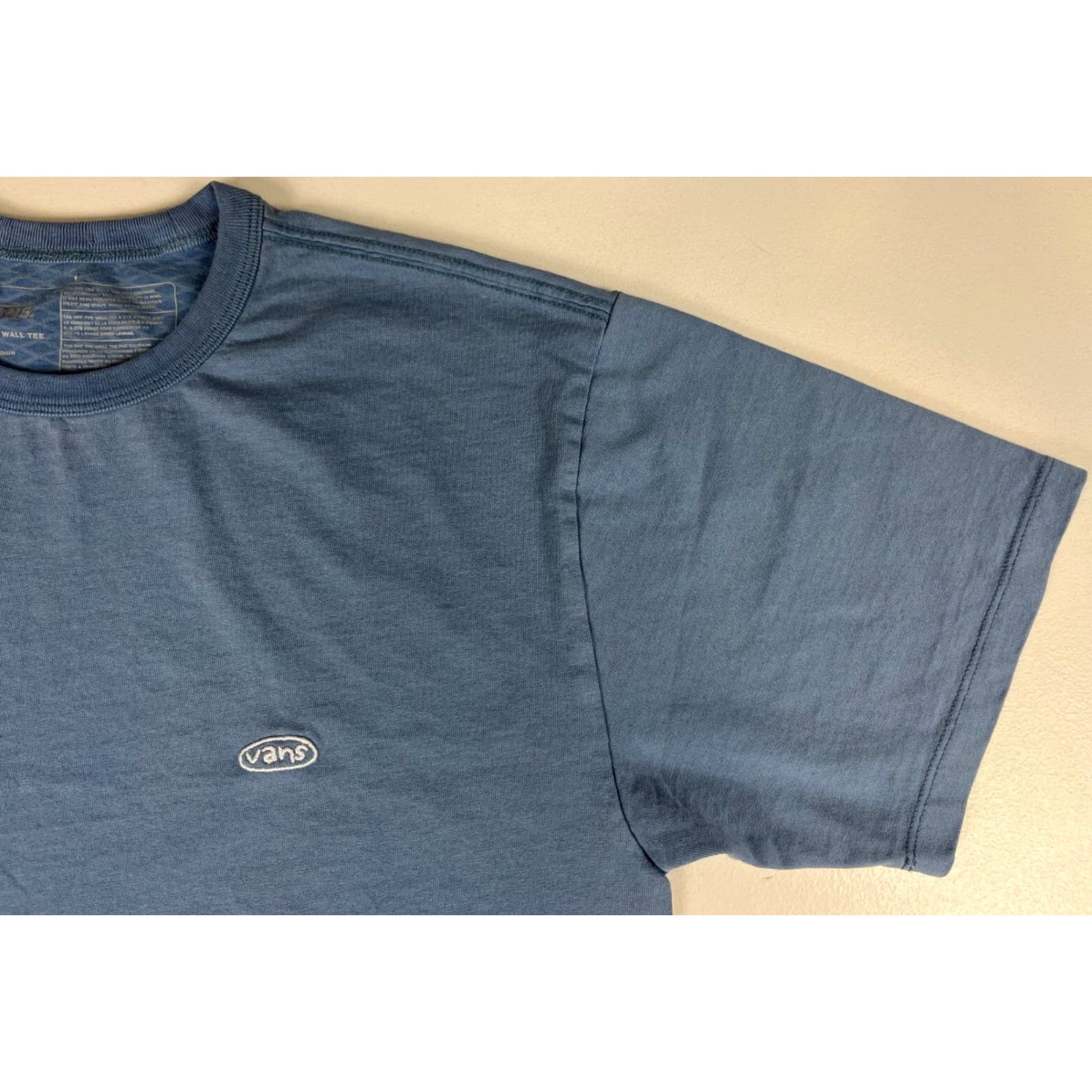 Vans Vans Off the Wall Color Multiplier T-Shirt Men M Blue 100% Cotton Short Sleeve Crew Neck Regular Size: M Mens Contemp 90s Style Size US M / EU 48-50 / 2 - 5 Thumbnail