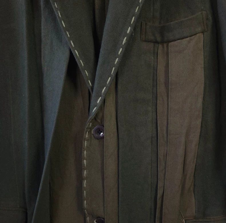 Yohji Yamamoto Yohji Yamamoto 2006 AW patchwork wool jacket Size US M / EU 48-50 / 2 - 4 Thumbnail