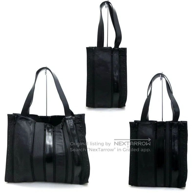 Jean Paul Gaultier Jean Paul Gaultier Dragon Pattern Deconstructed Tote Bag. Size ONE SIZE - 3 Thumbnail
