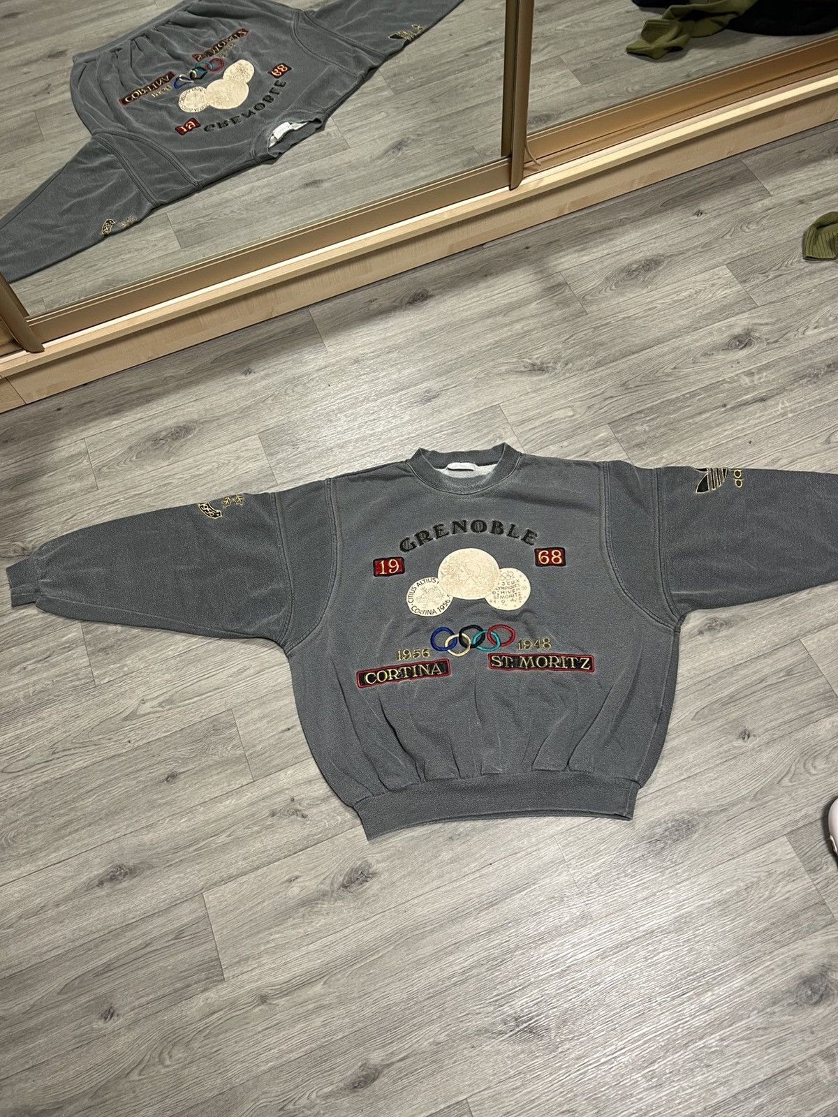 Adidas Olympic Grenoble Cortina St.Moritz 1968 sweatshirt