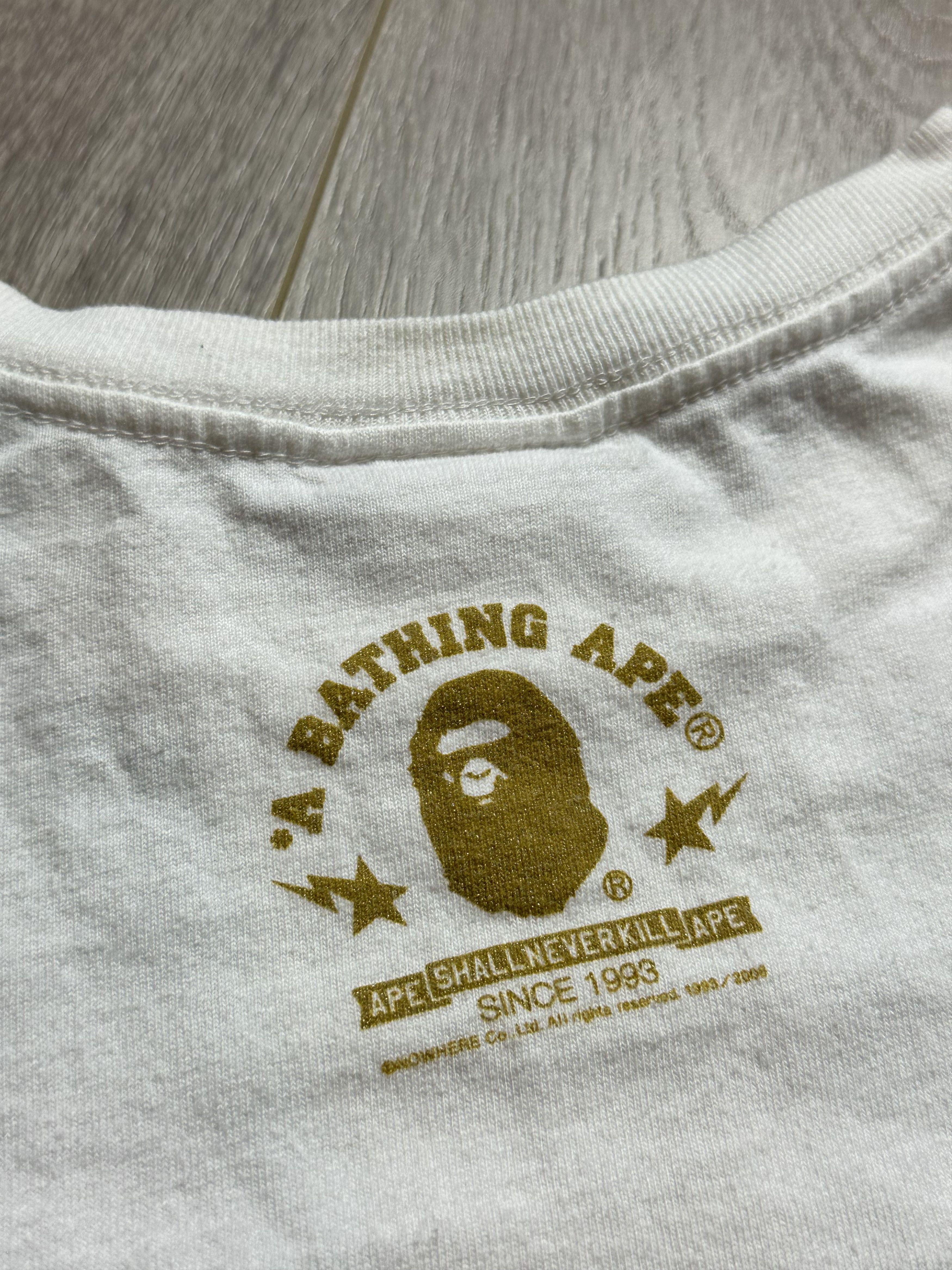 Bape × Vintage Bathing Ape Baby Milo A to Z Shirt Size Medium Preowned Size S / US 4 / IT 40 - 5 Thumbnail