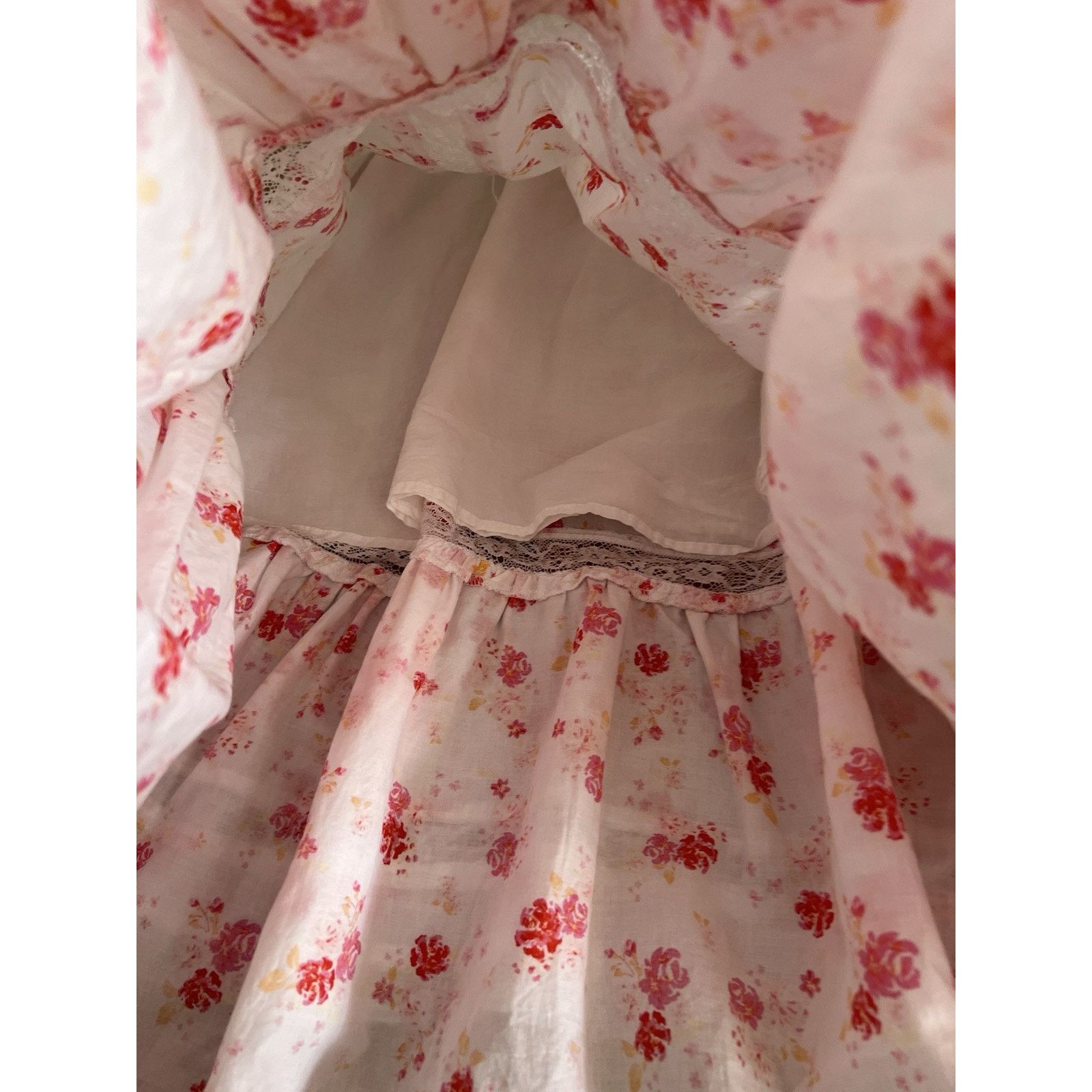 LoveShackFancy LoveShackFancy Dress Cottage Core Smock XL A000530 Size XL / US 12-14 / IT 48-50 - 12 Thumbnail