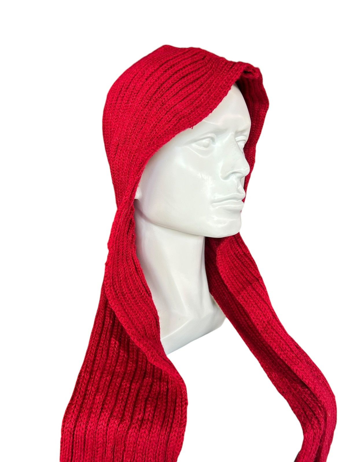 Japanese Brand × Kapital × Vintage Balaclava Masked Brand i.n.e knitt Beanie Scarf Rare🎌☠️☠️ Size ONE SIZE - 9 Thumbnail