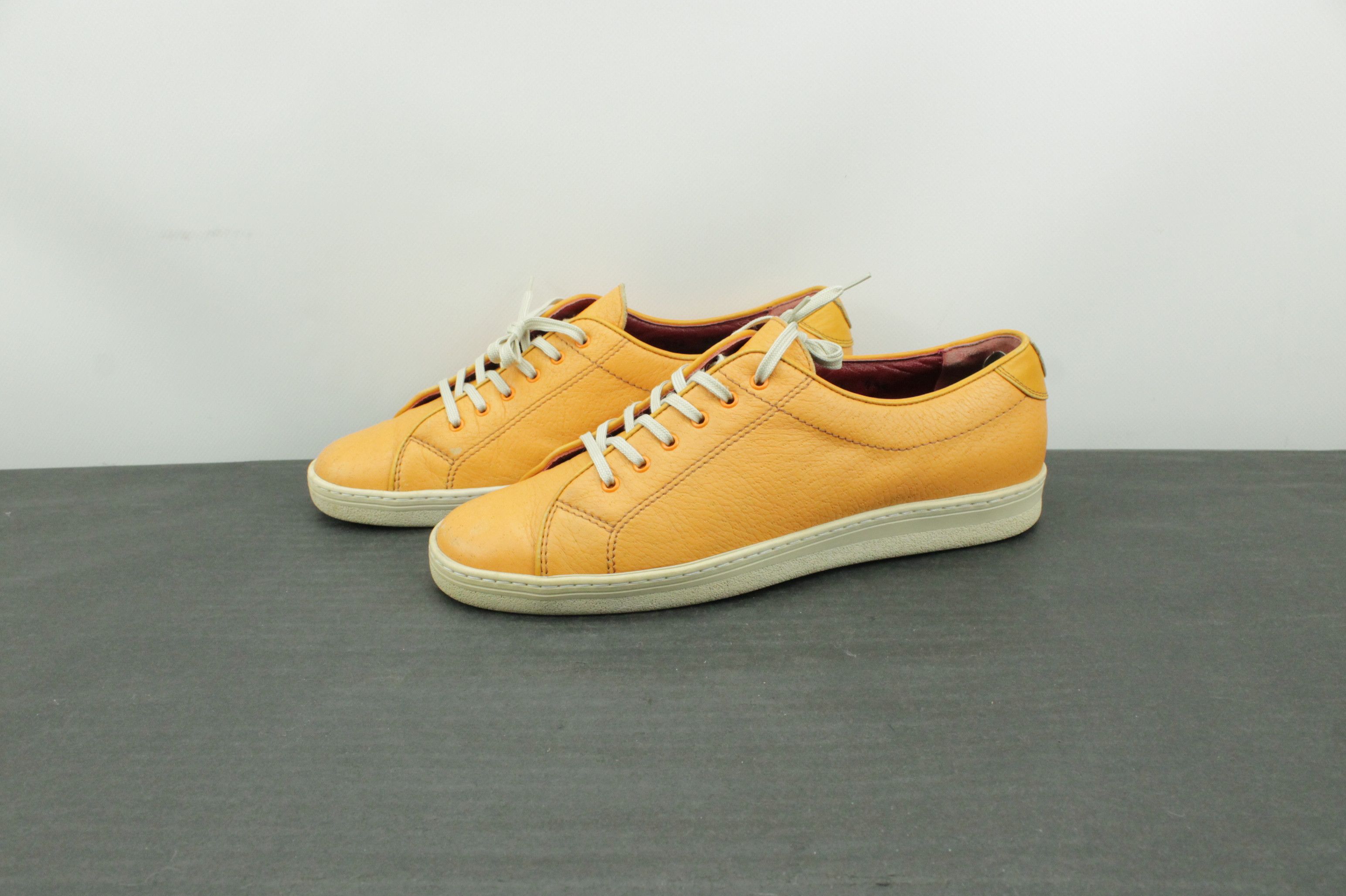 Salvatore Ferragamo Salvatore Ferragamo Sport Low Top Leather Sneakers Women's Size US 9.5 / IT 39.5 - 5 Thumbnail
