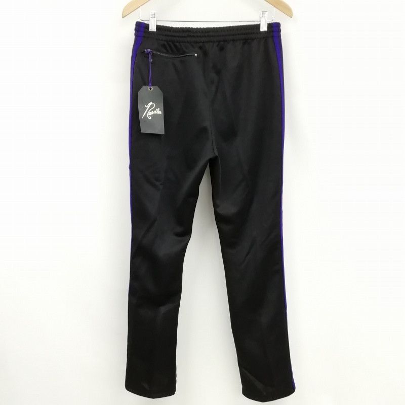 Needles Sweat Pants Narrow Track Tape Logo Black Size US 35 - 2 Thumbnail