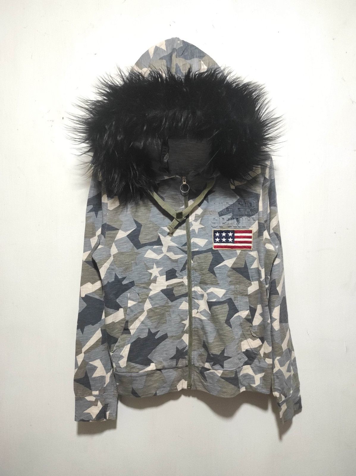 Jeep Jeep USA Camo zip fur hoodie ifsix LGB style Size US M / EU 48-50 / 2 - 2 Thumbnail
