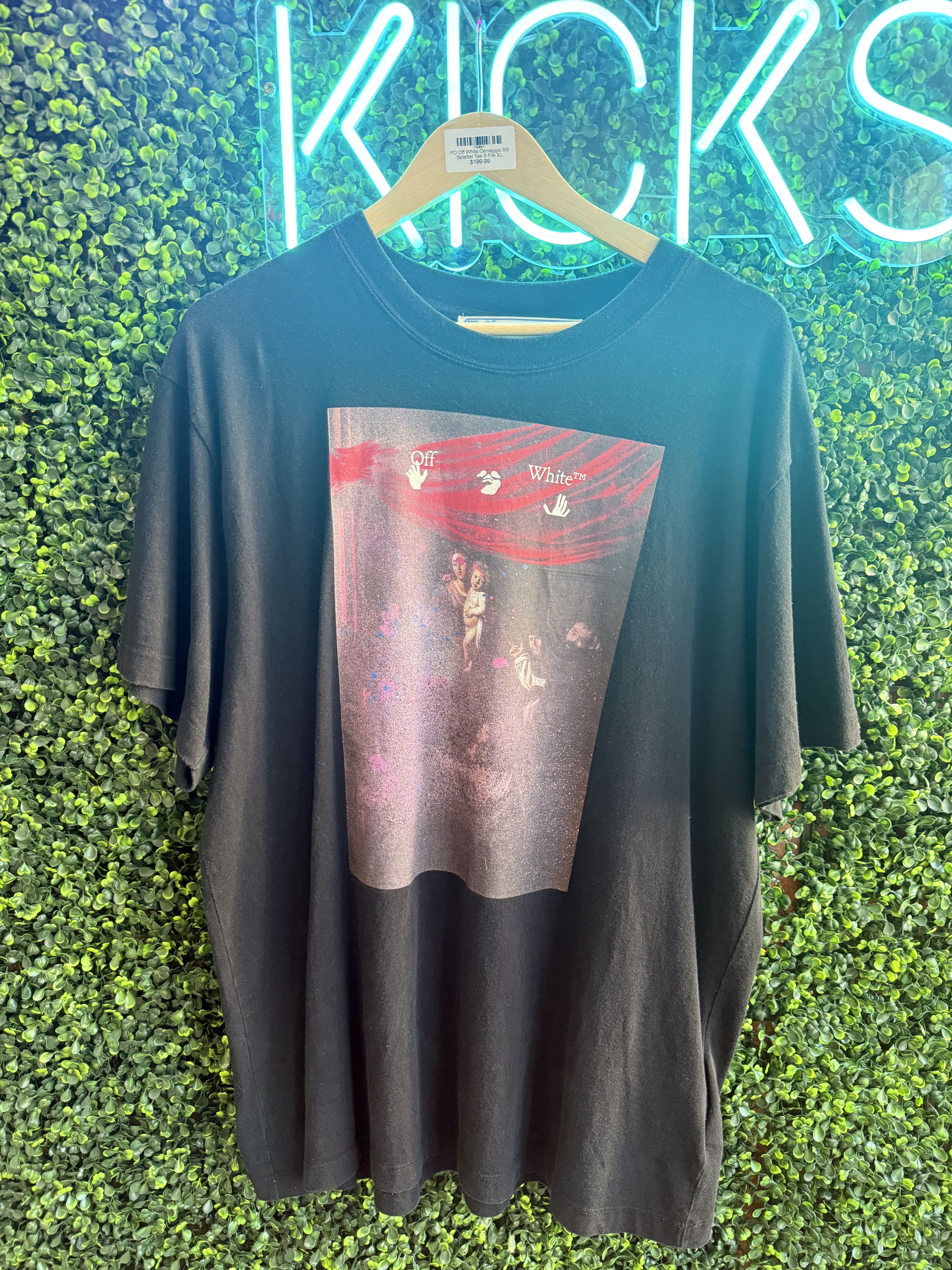Off-White Cervaggio Splatter Tee