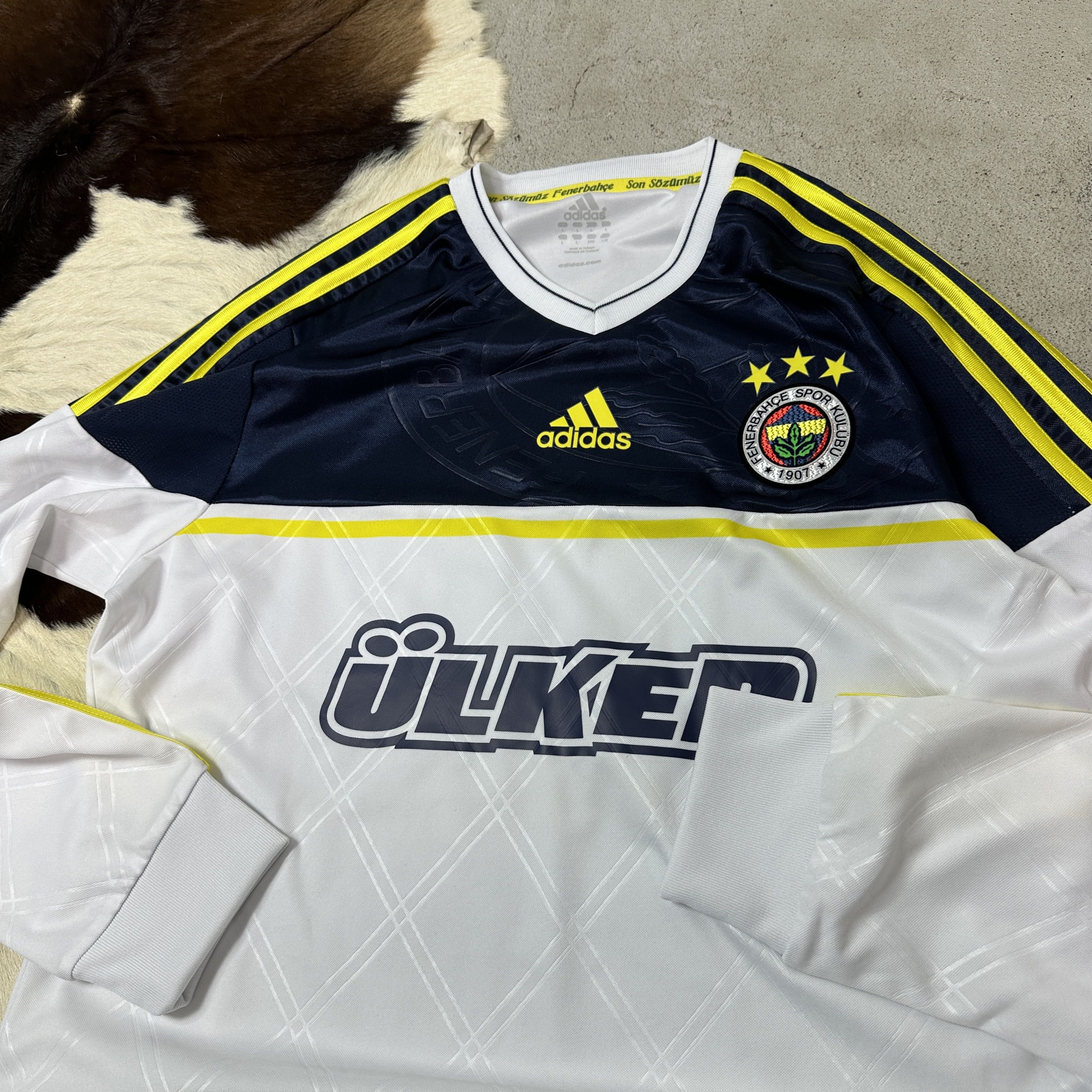 Adidas Vintage Adidas Fenerbahce 12/13 Longsleeve Jersey Y2K Size US L / EU 52-54 / 3 - 2 Thumbnail