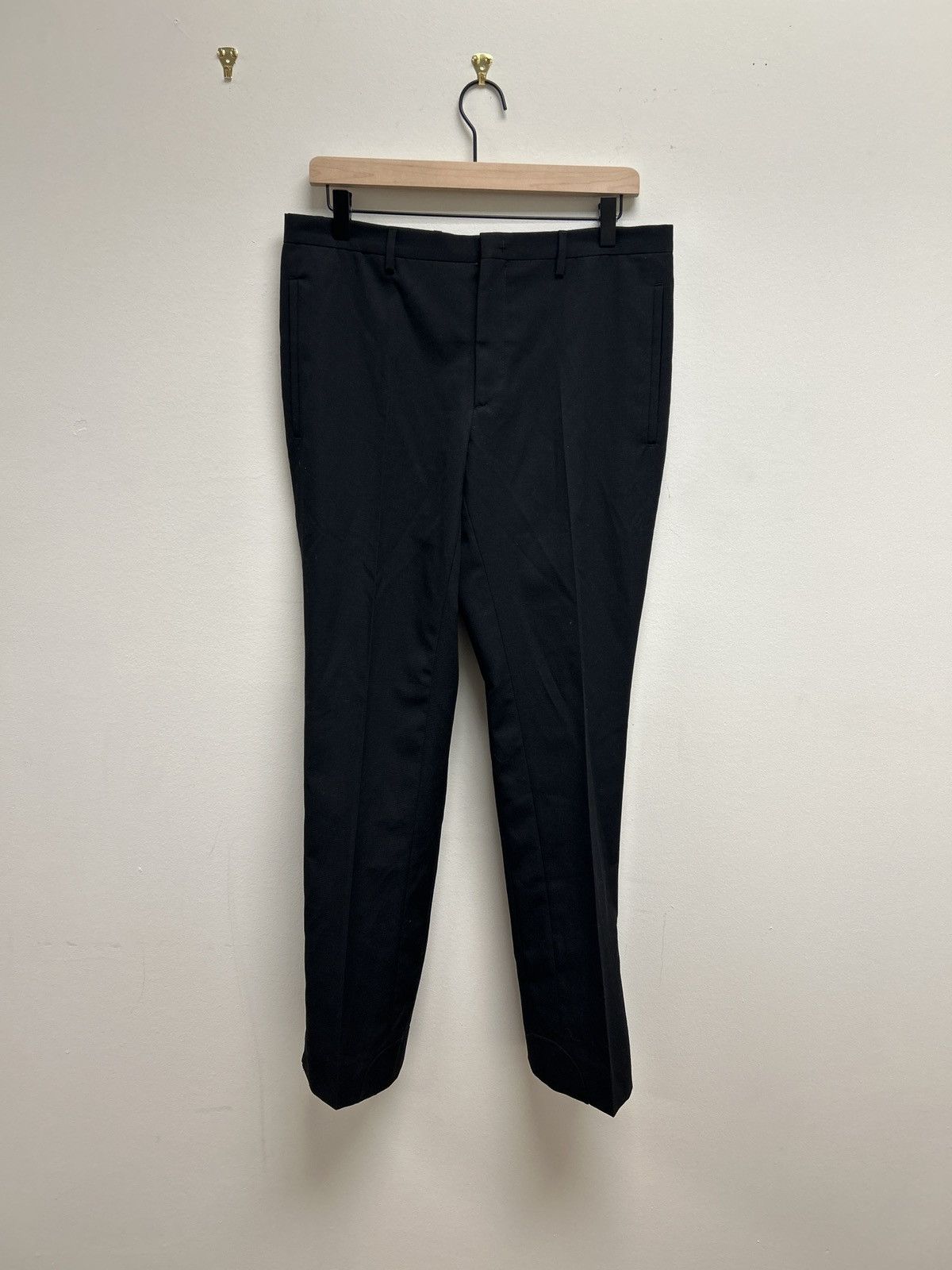 Miu Miu 2023 Wool Ankle Zip Trousers Size US 30 / EU 46 - 6 Thumbnail