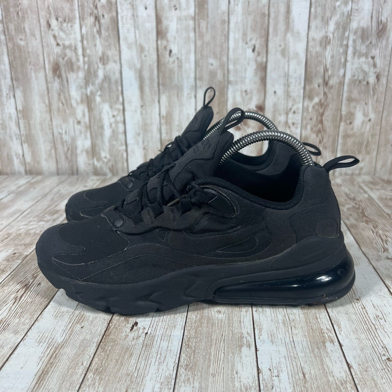 Nike Nike air max 270 Black kids 6.5 womens 8 bq0103 004 Size US 8 / IT 38 - 2 Thumbnail