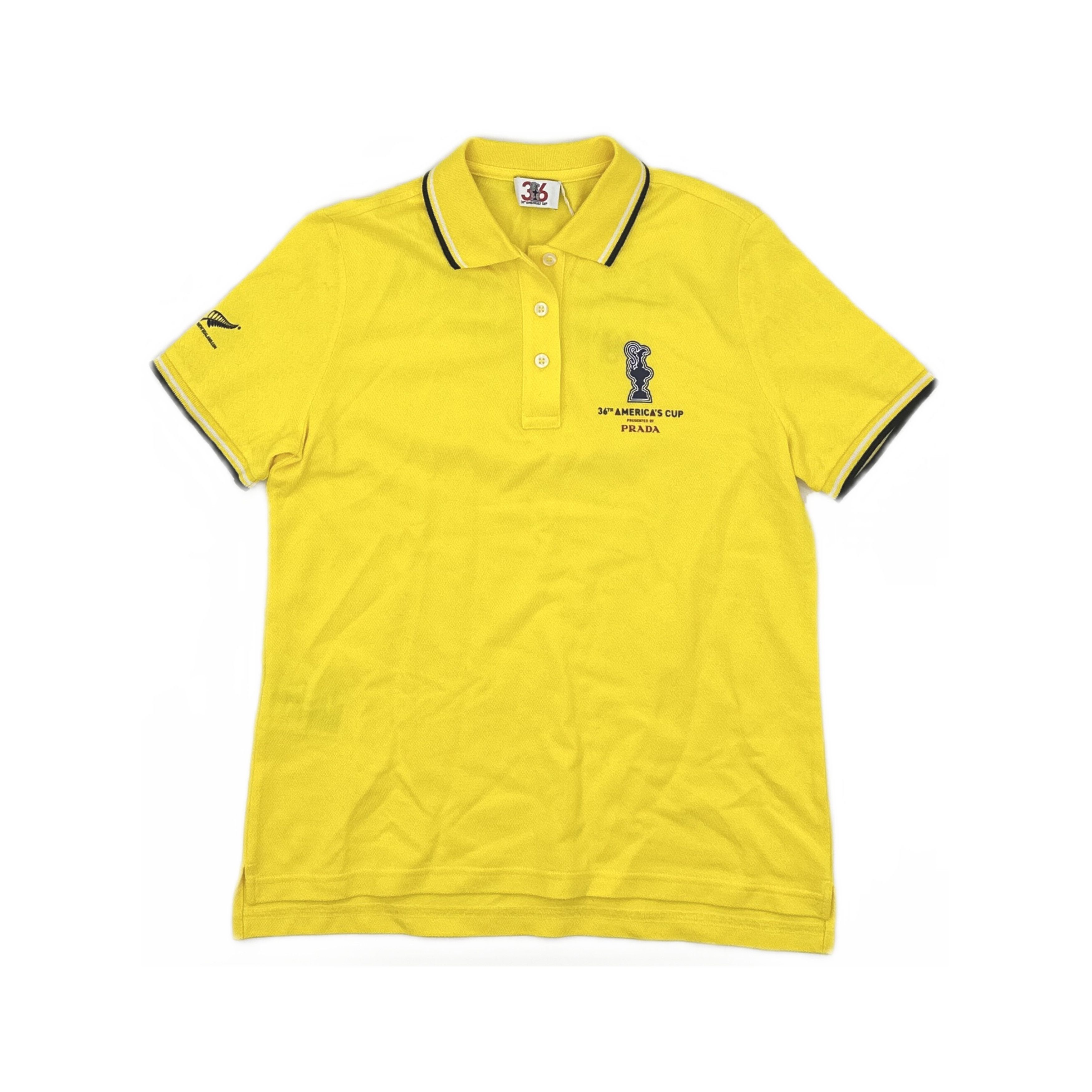 Prada Prada 36th America's Cup Polo Shirt Yellow Size S Size US S / EU 44-46 / 1 - 1 Thumbnail