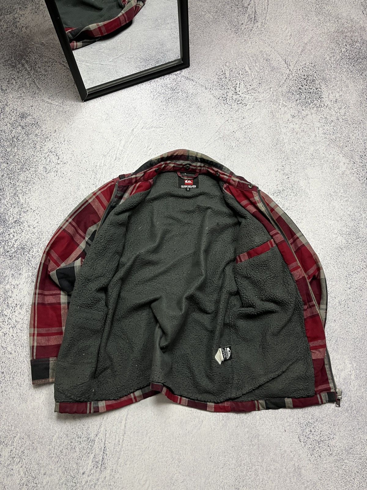 Quicksilver Vintage Quicksilver Surf Zipper Plaid Jacket Rare Hype Y2k Size US S / EU 44-46 / 1 - 7 Thumbnail