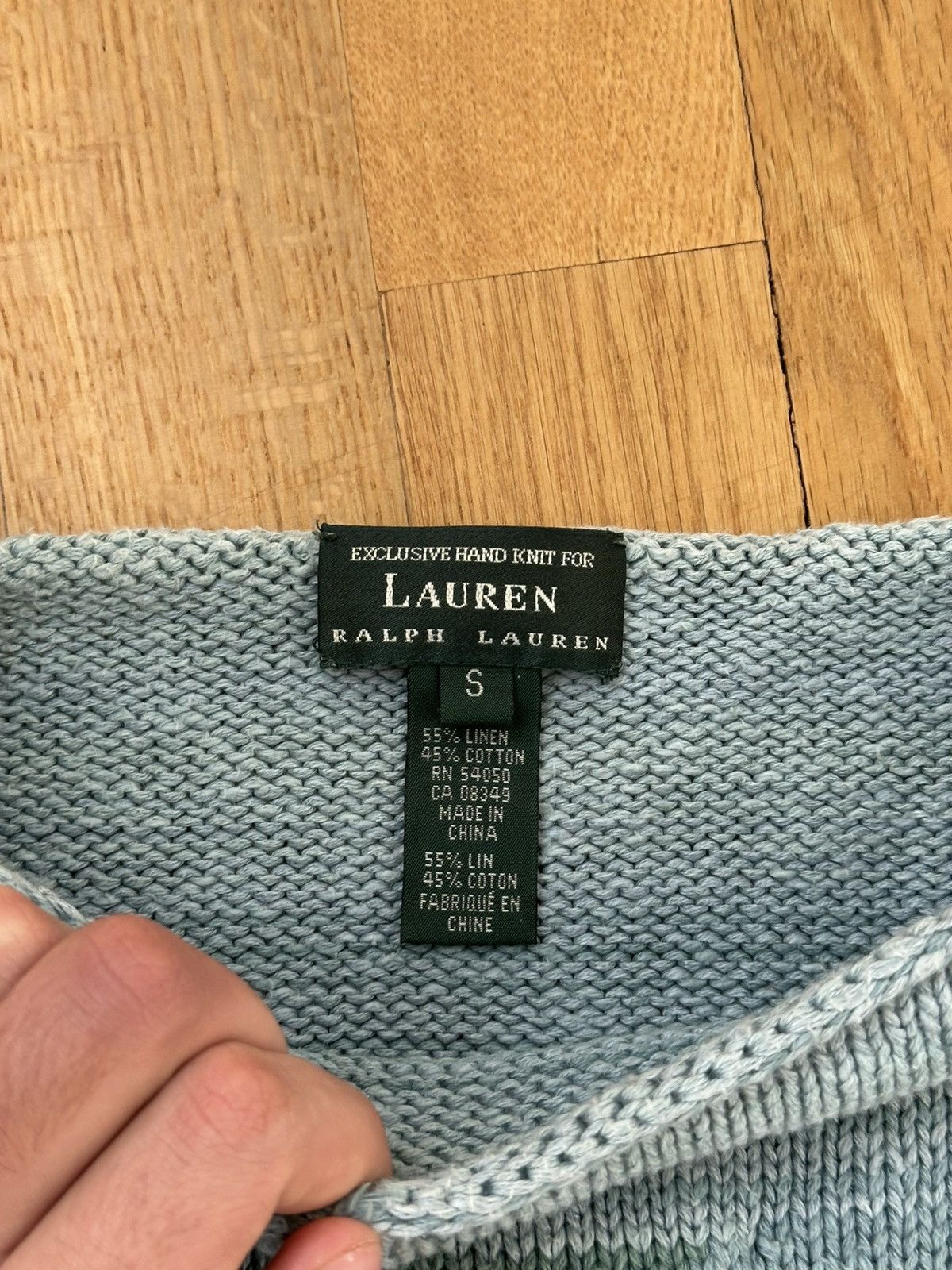 Polo Ralph Lauren Polo Ralph Lauren Hand Knit Aztec Linen Sweater Size US S / EU 44-46 / 1 - 10 Thumbnail