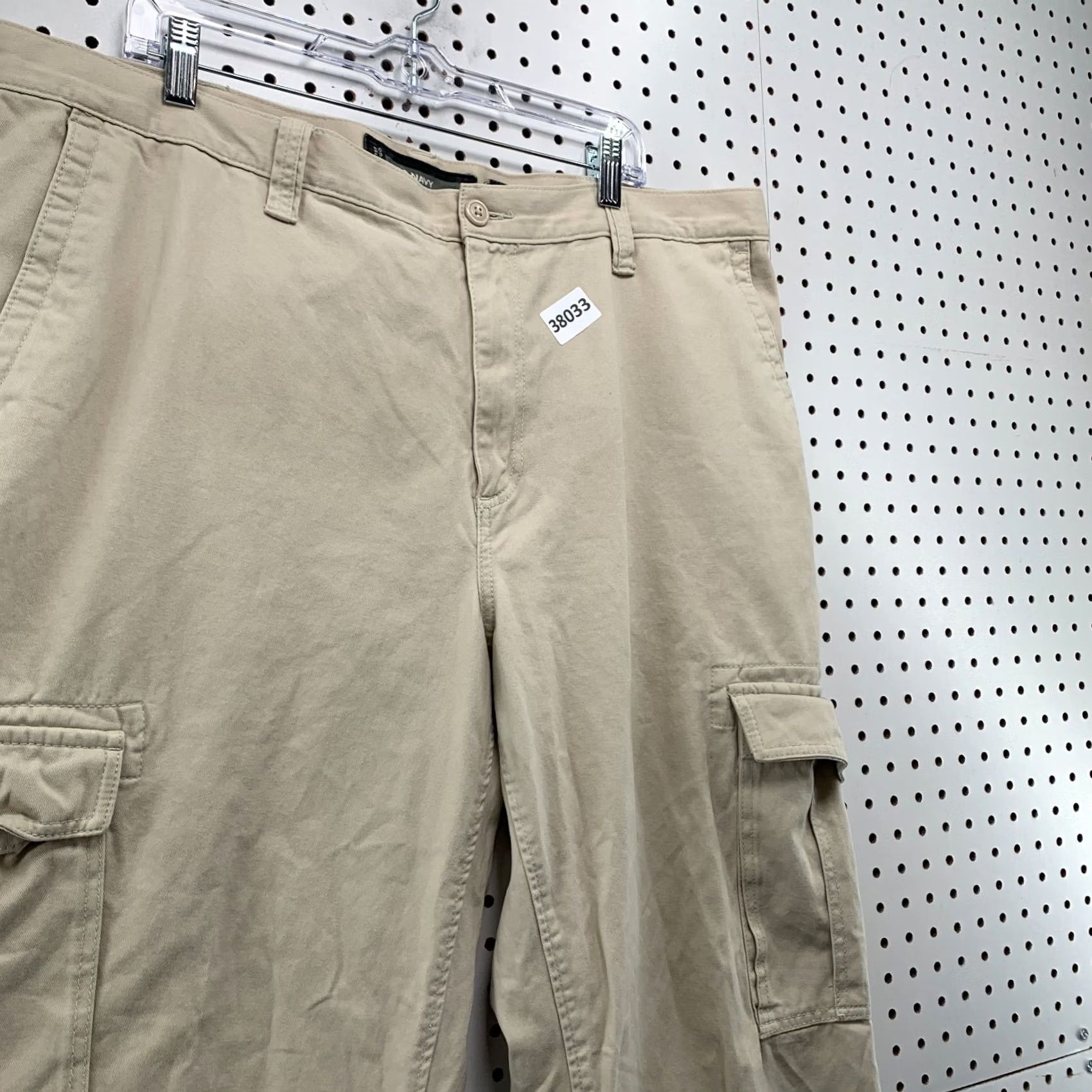 Old Navy VINTAGE Old Navy Cargo Pants Mens 42x32 Beige Loose Utility Pocket Skateboard Pants Mens Beige Cargo Pants Size US 42 / EU 58 - 5 Thumbnail