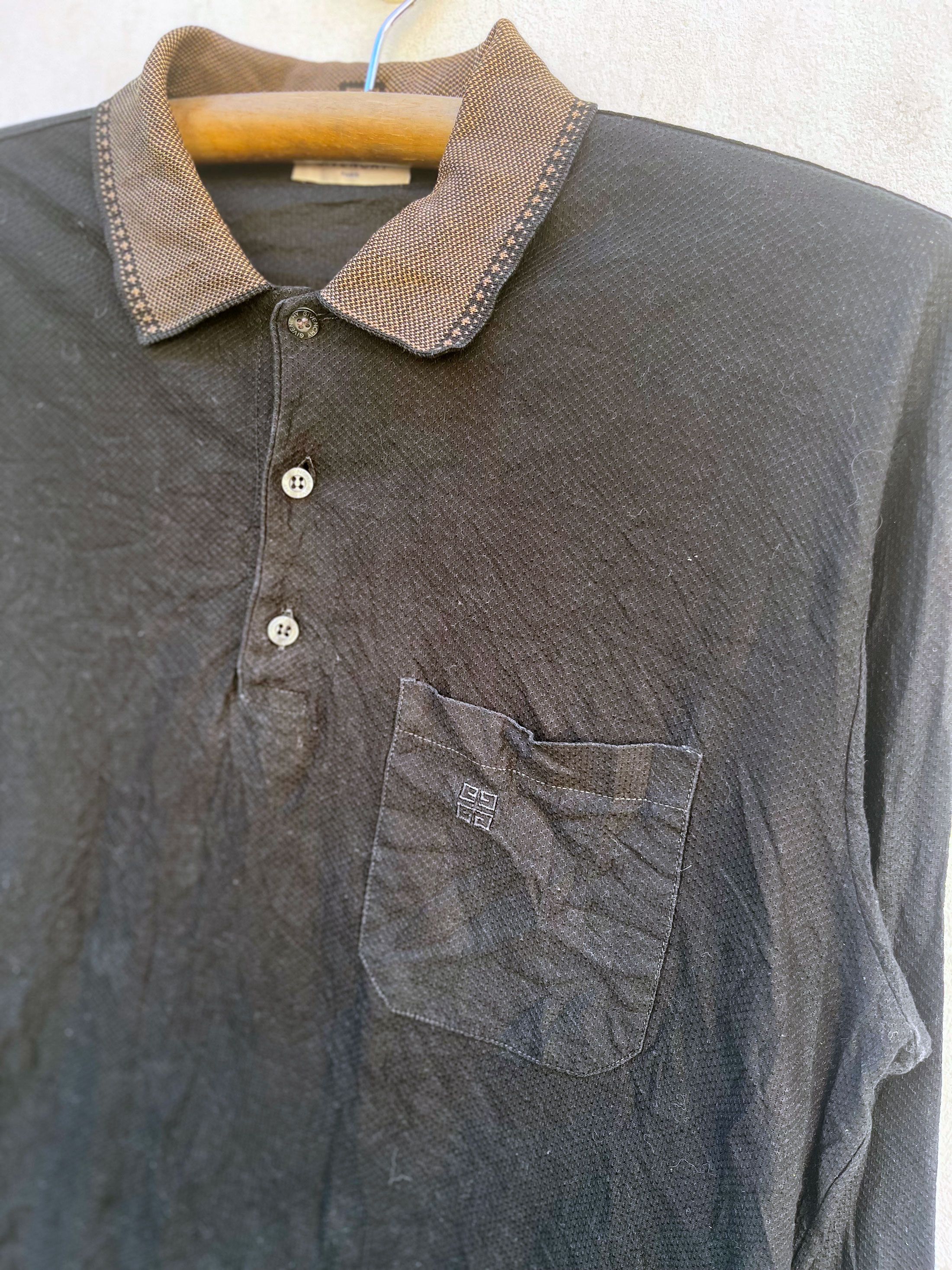 Givenchy Givenchy Italy Long Sleeve Pocket Polo Classic Size US L / EU 52-54 / 3 - 2 Thumbnail