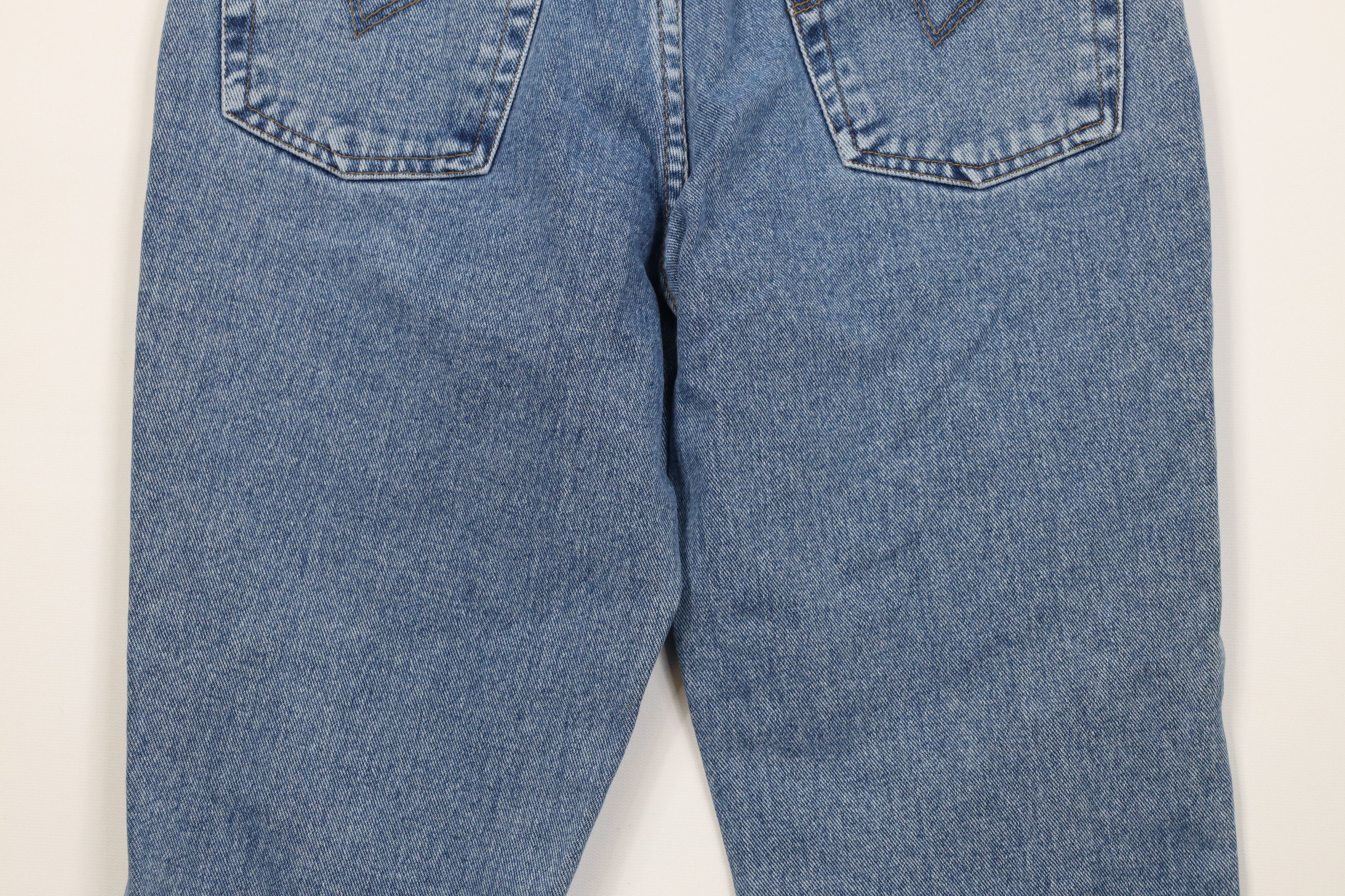 Vintage Vintage 90s Y2K Streetwear Babydoll Flared Denim Jeans Size 30" / US 8 / IT 44 - 11 Thumbnail