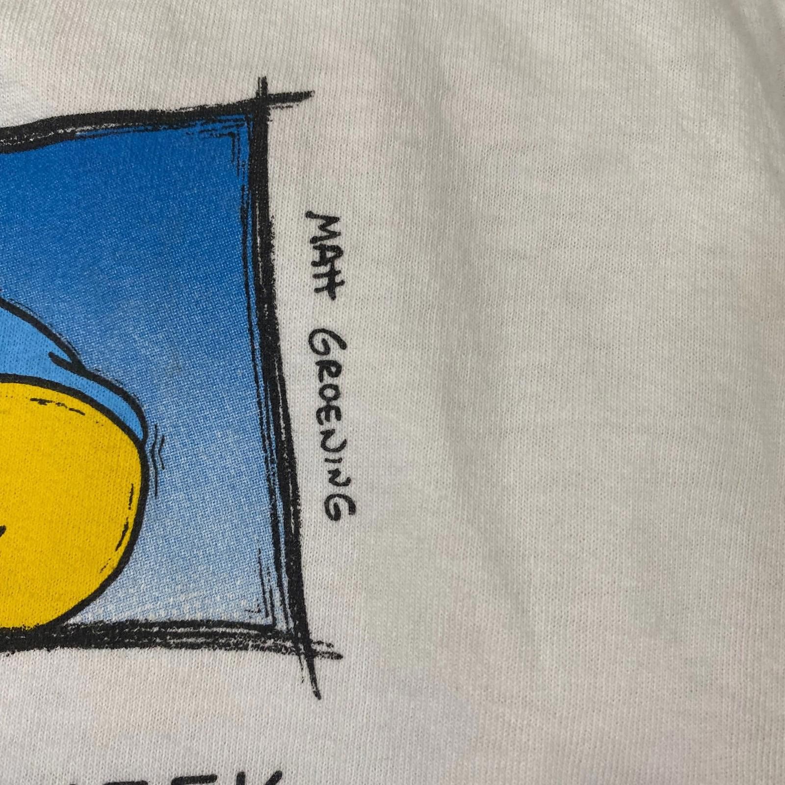 Tultex The Simpsons 1997 Vintage Bart Cartoon Movie T-shirt Size L Size US L / EU 52-54 / 3 - 3 Thumbnail
