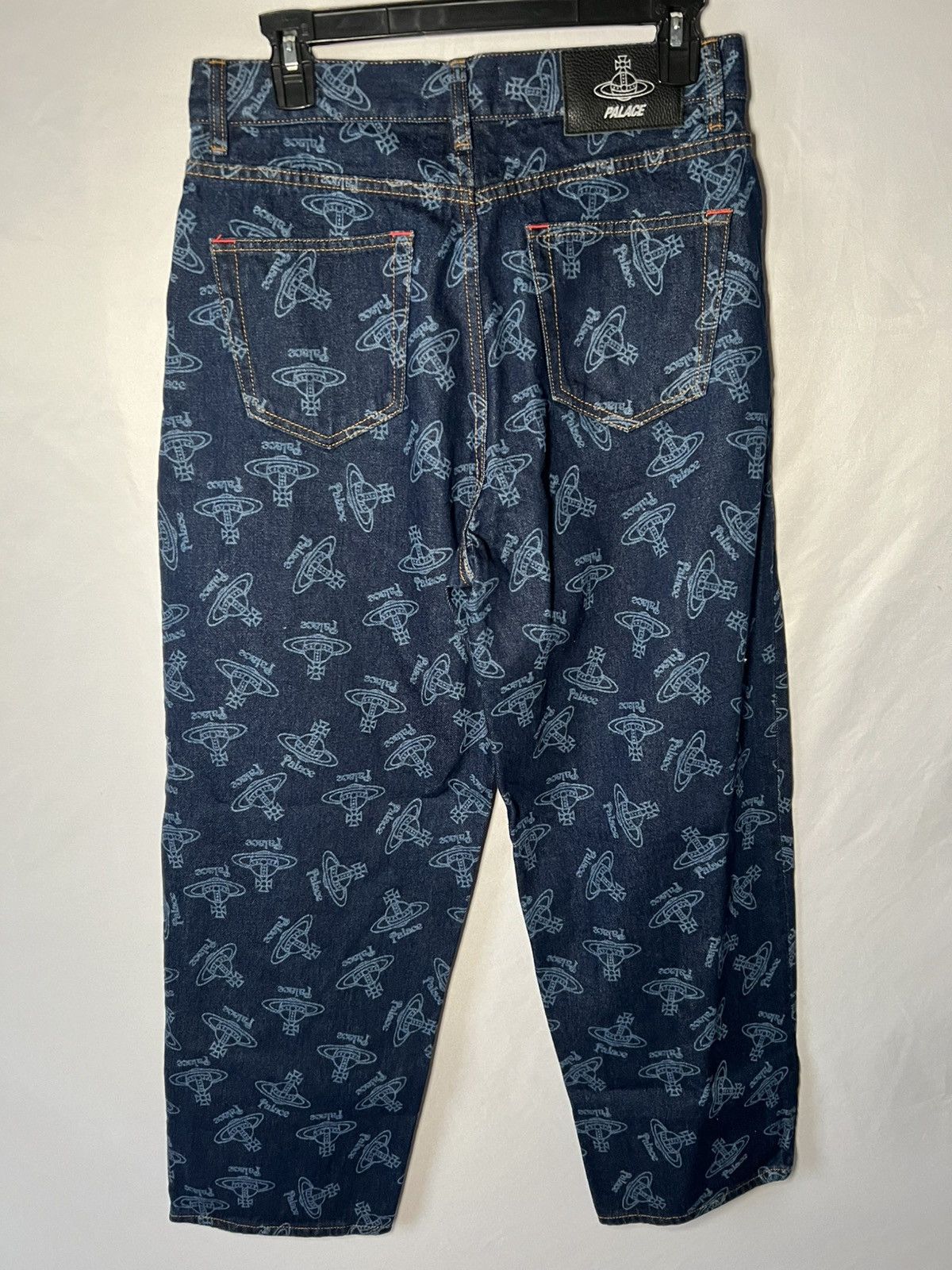 Palace × Vivienne Westwood Vivienne Westwood x Palace Logo Denim Jeans Size US 28 / EU 44 - 7 Thumbnail