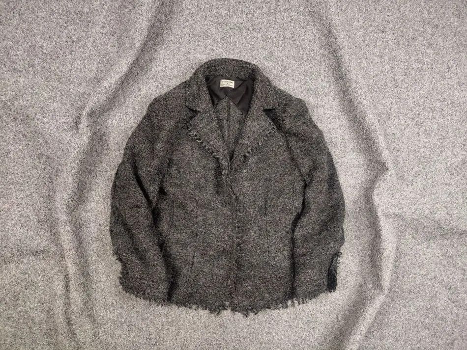 Alberta Ferretti Philosophy di Alberta Ferretti design Gray Wool Blazer Size M / US 6-8 / IT 42-44 - 1 Thumbnail