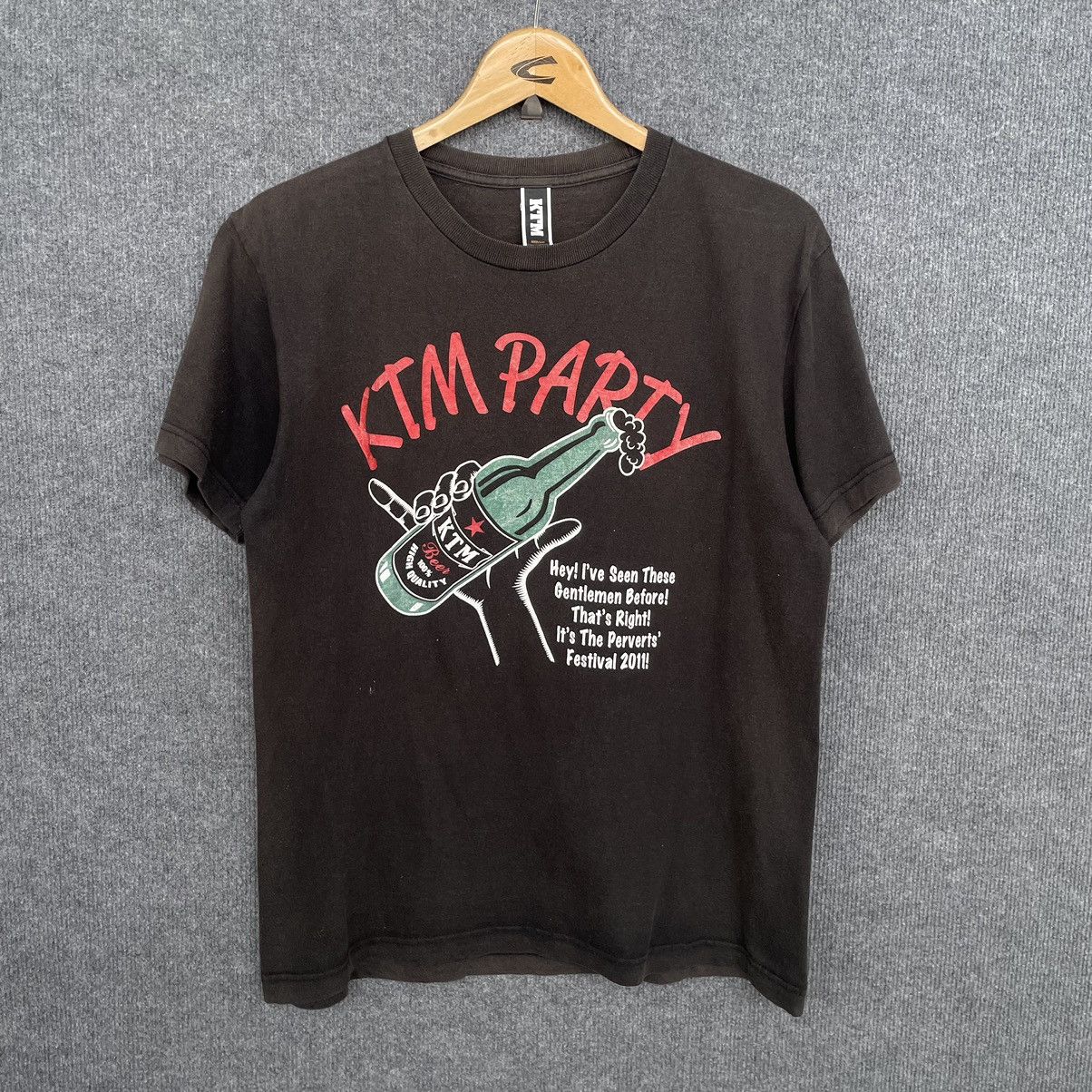 Hysteric Glamour × If Six Was Nine × Japanese Brand KTM Perverts Party Ifsixwasnine Hysterics Faded Tee Size US M / EU 48-50 / 2 - 1 Thumbnail