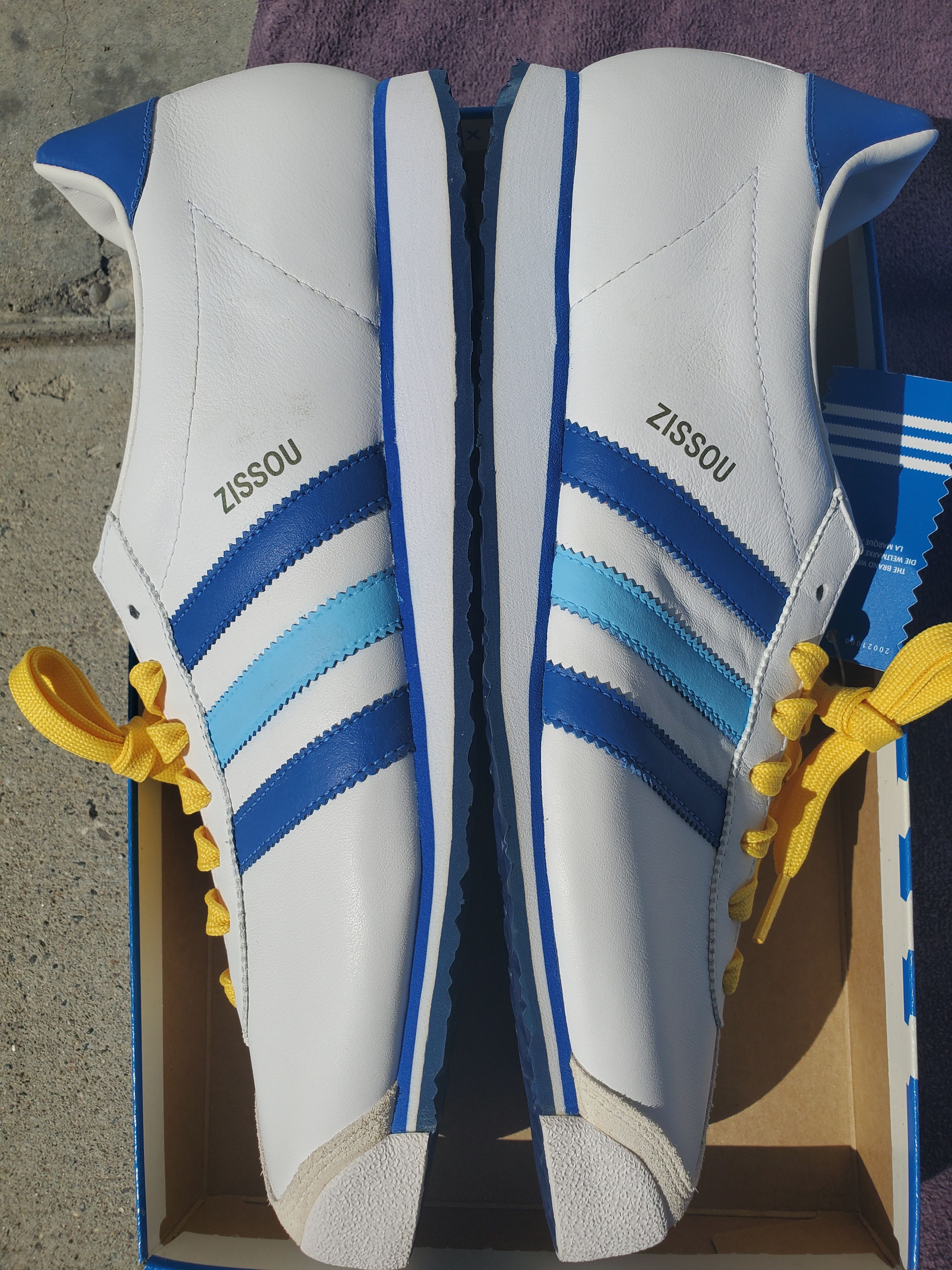 Adidas Adidas Team Zissou Life Aquatic Italia 2010 Fantasy Samples Size US 11.5 / EU 44-45 - 14 Thumbnail