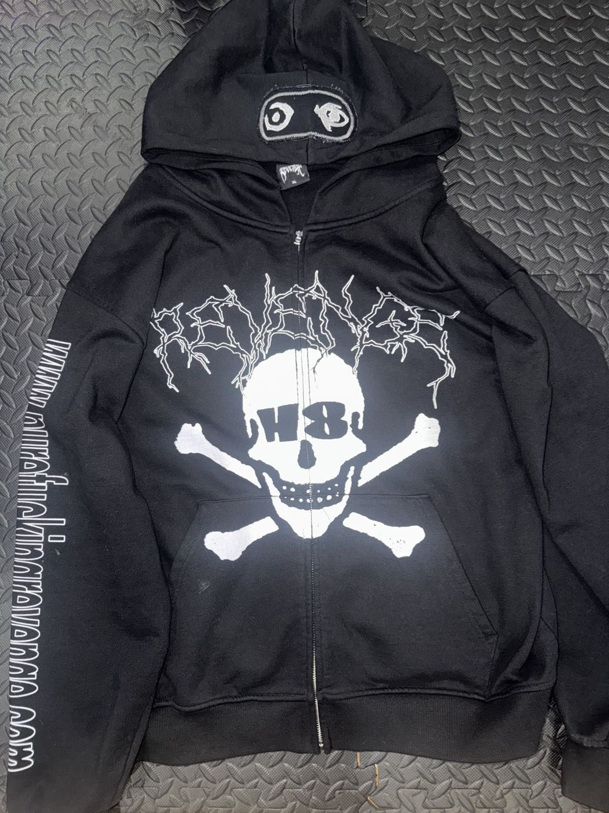 Revenge REVENGE ACTUALH8 SHAMELESS PROMO ZIP BLACK Size US XL / EU 56 / 4 - 1 Thumbnail