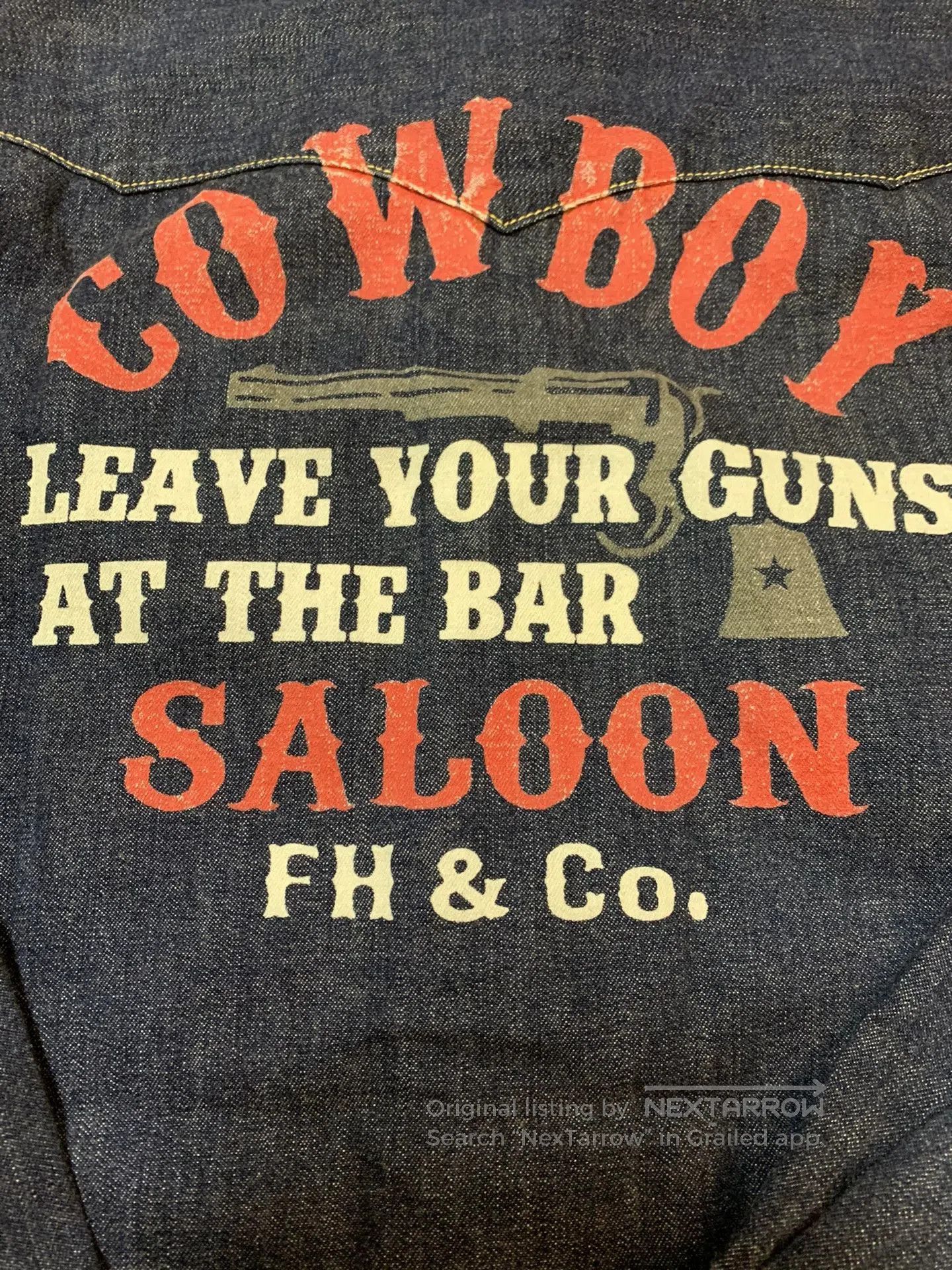 The Flat Head The Flat Head Denim Western Shirt. Size US M / EU 48-50 / 2 - 4 Thumbnail
