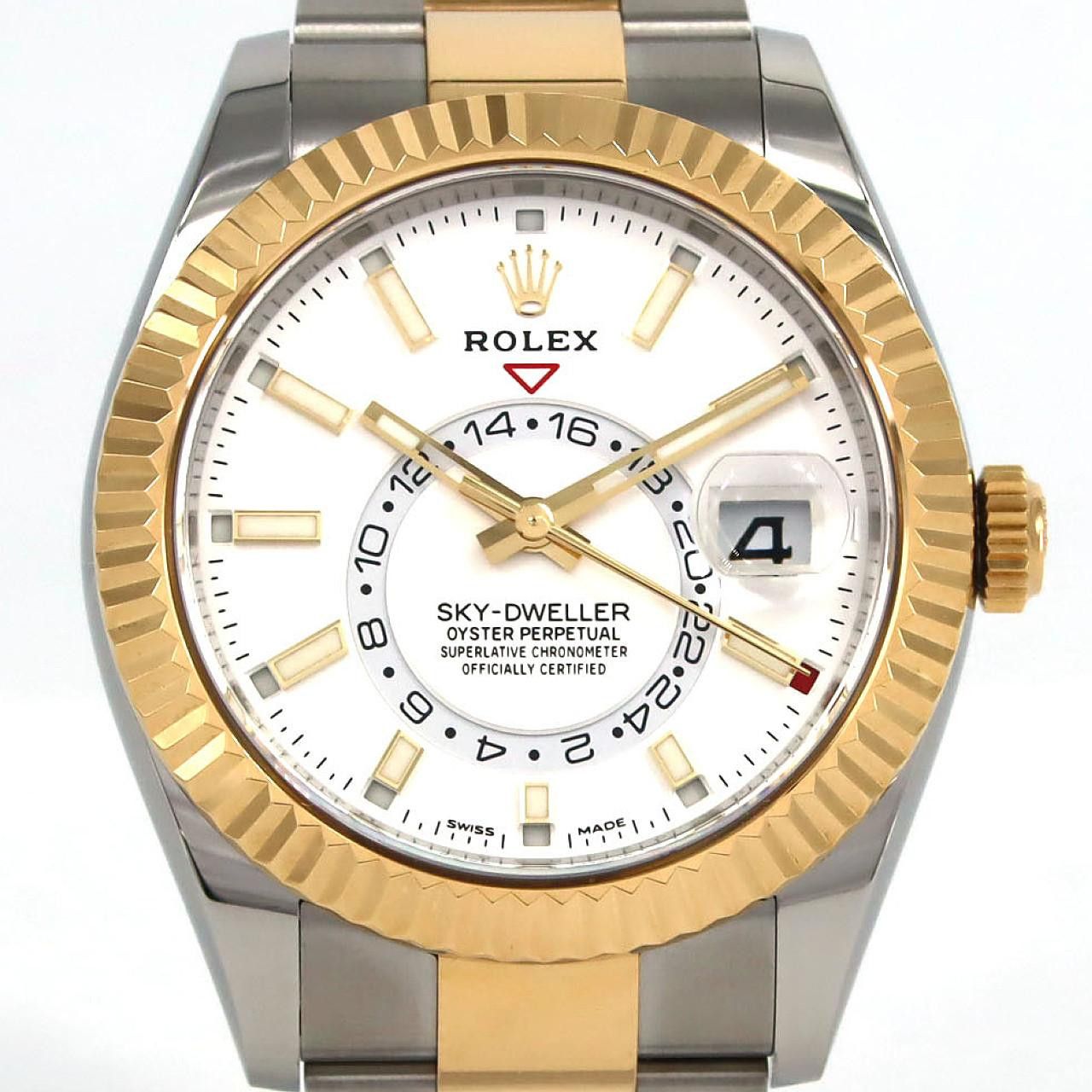 Rolex Rolex Rolex Sky-Dweller Stainless Steel Yellow Gold Metal Automatic 326933 DUTY FREE for USA Size ONE SIZE - 1 Thumbnail