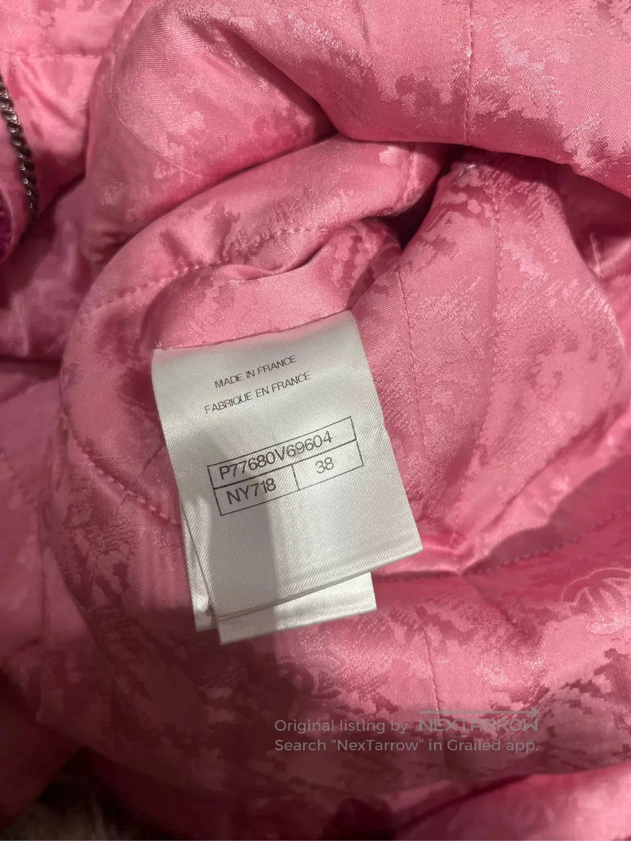 Chanel Chanel 24K Pink Plaid Lion Buckle Coat. Size US M / EU 48-50 / 2 - 4 Thumbnail