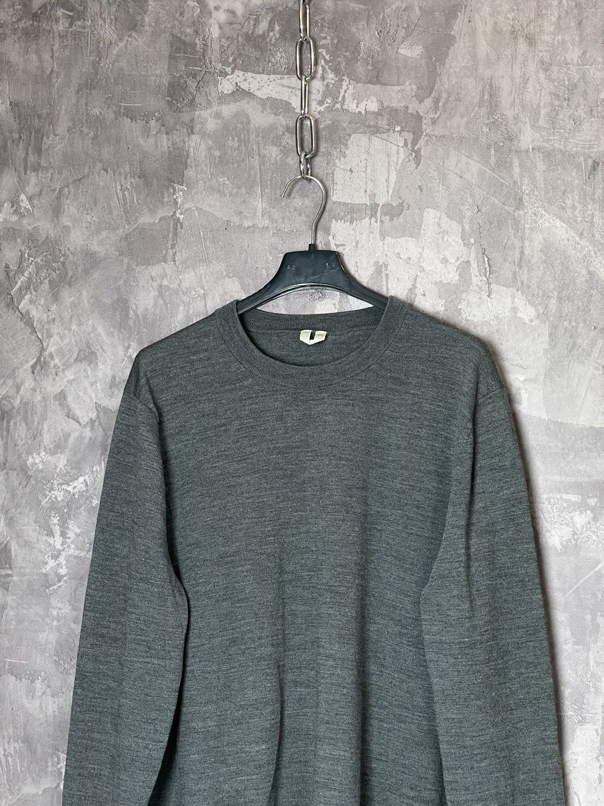 Other Arket gray basic sweatshirt crewneck luxury Size US L / EU 52-54 / 3 - 2 Thumbnail