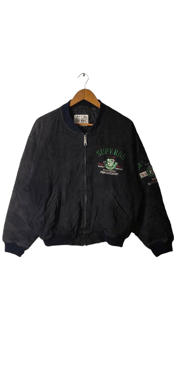 Vintage VINTAGE BE HOT SUPERBE BOMBER JACKET Size US L / EU 52-54 / 3 - 2 Thumbnail