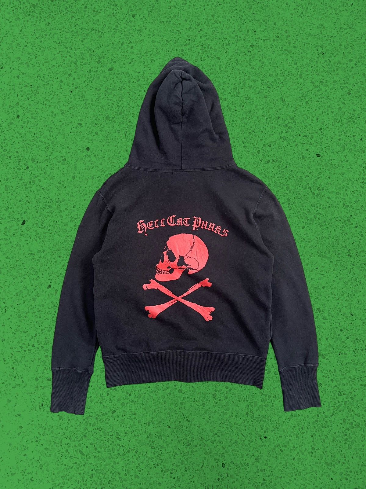 Japanese Brand Hell Cat Punks Zipper Hoodie Size US XS / EU 42 / 0 - 3 Thumbnail