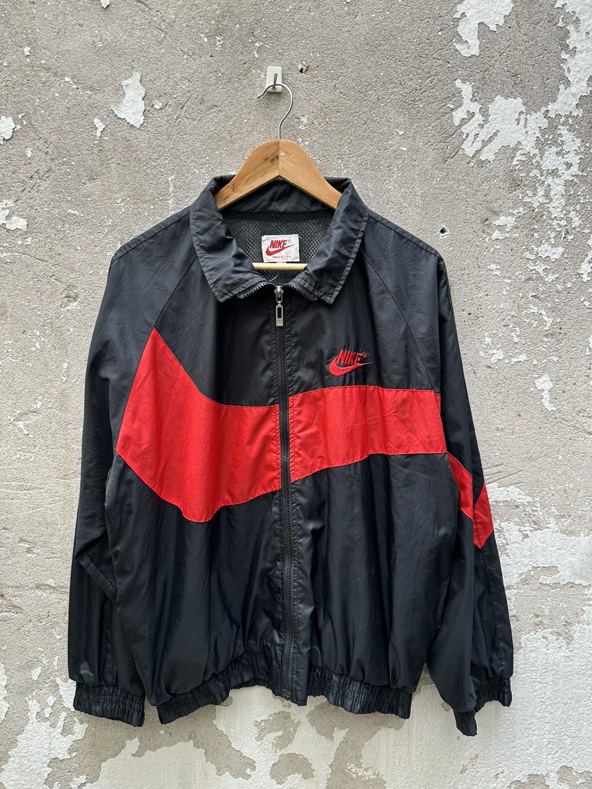 Nike Vintage 90's Nike Classic Swoosh Jacket Size US L / EU 52-54 / 3 - 3 Thumbnail