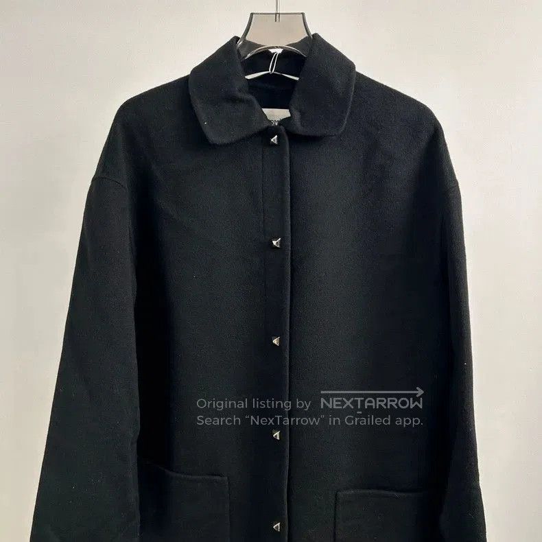 Hermes Hermes Black Cashmere Lapel Coat Size 34. Size US S / EU 44-46 / 1 - 6 Thumbnail