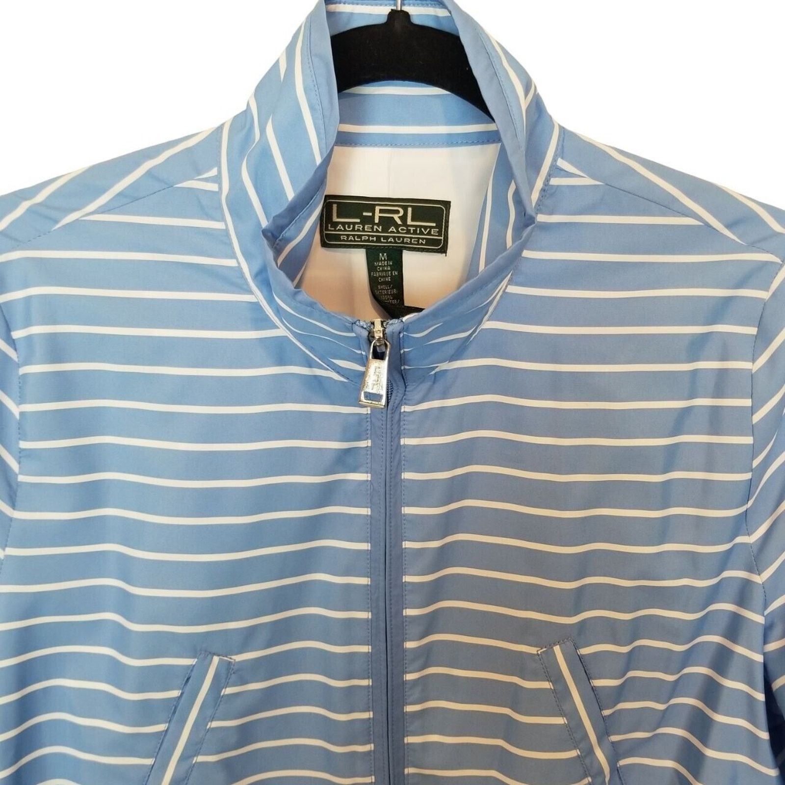 Lauren Ralph Lauren Lauren Ralph Lauren Womens Striped Full Zip Jacket Size M Size M / US 6-8 / IT 42-44 - 2 Thumbnail