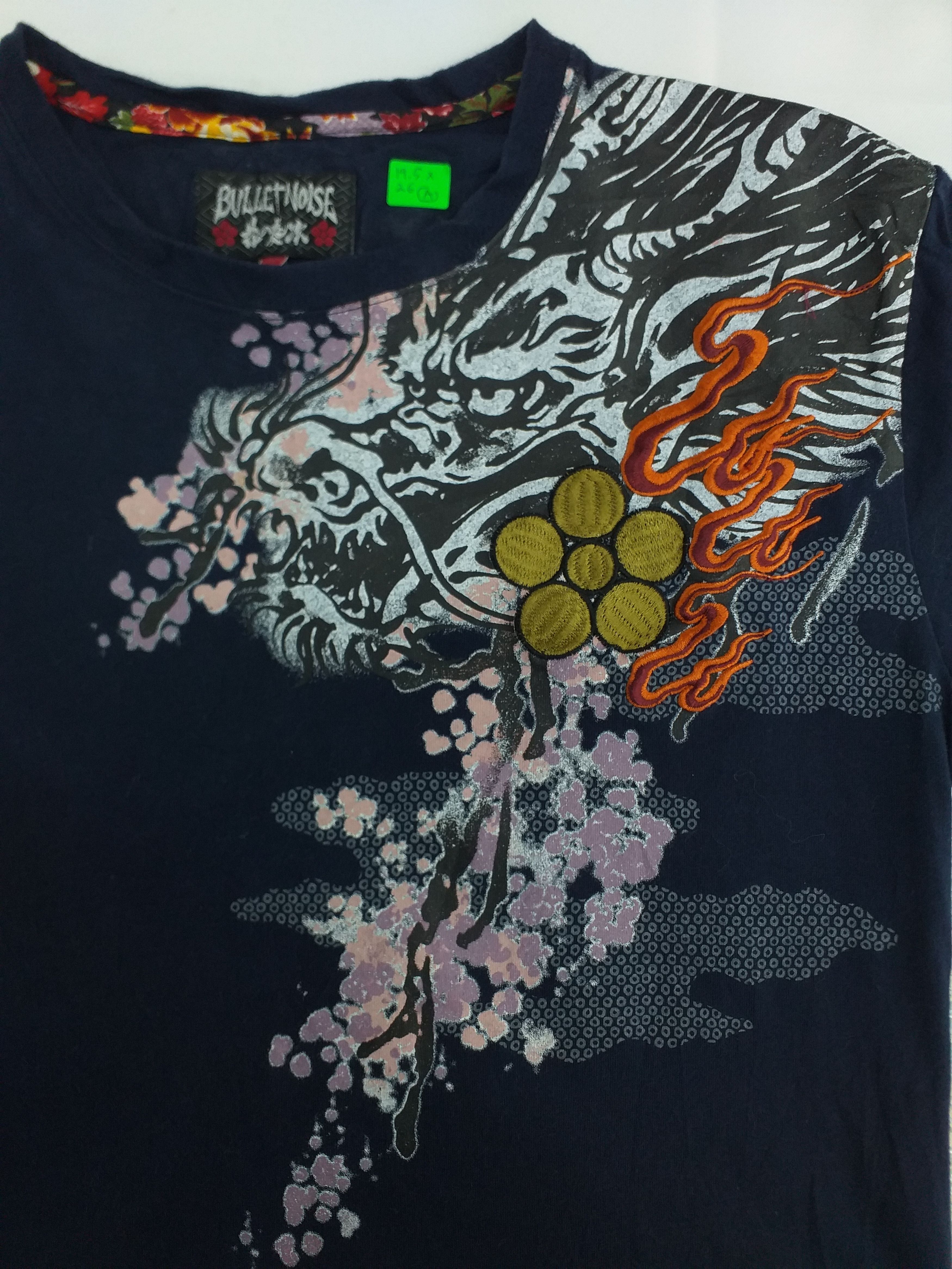 Japanese Brand Japanese Brand Bullet Noise Hana No Keiji Tee -A046 Size US L / EU 52-54 / 3 - 4 Thumbnail