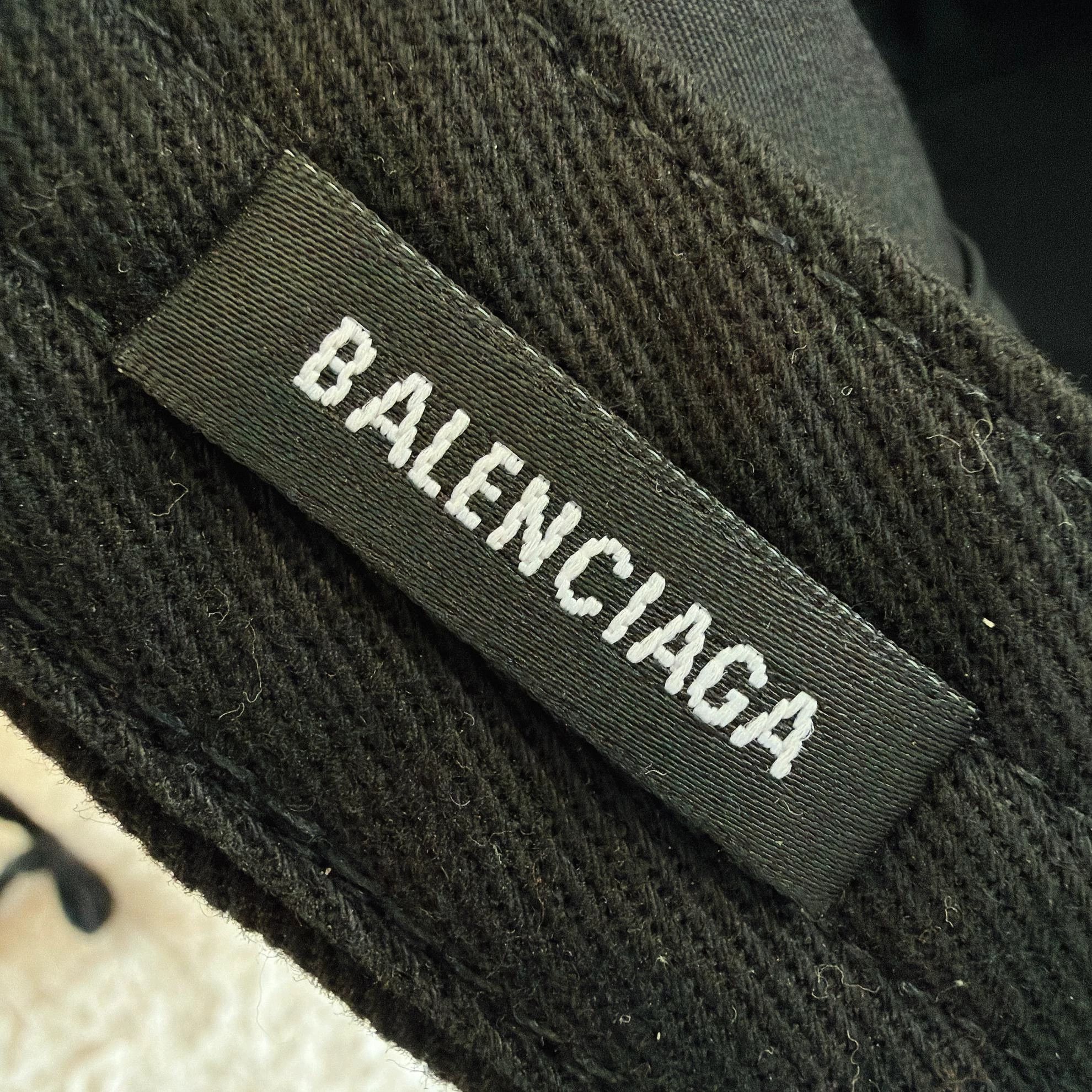 Balenciaga Balenciaga Black Logo Cap L Size ONE SIZE - 6 Thumbnail