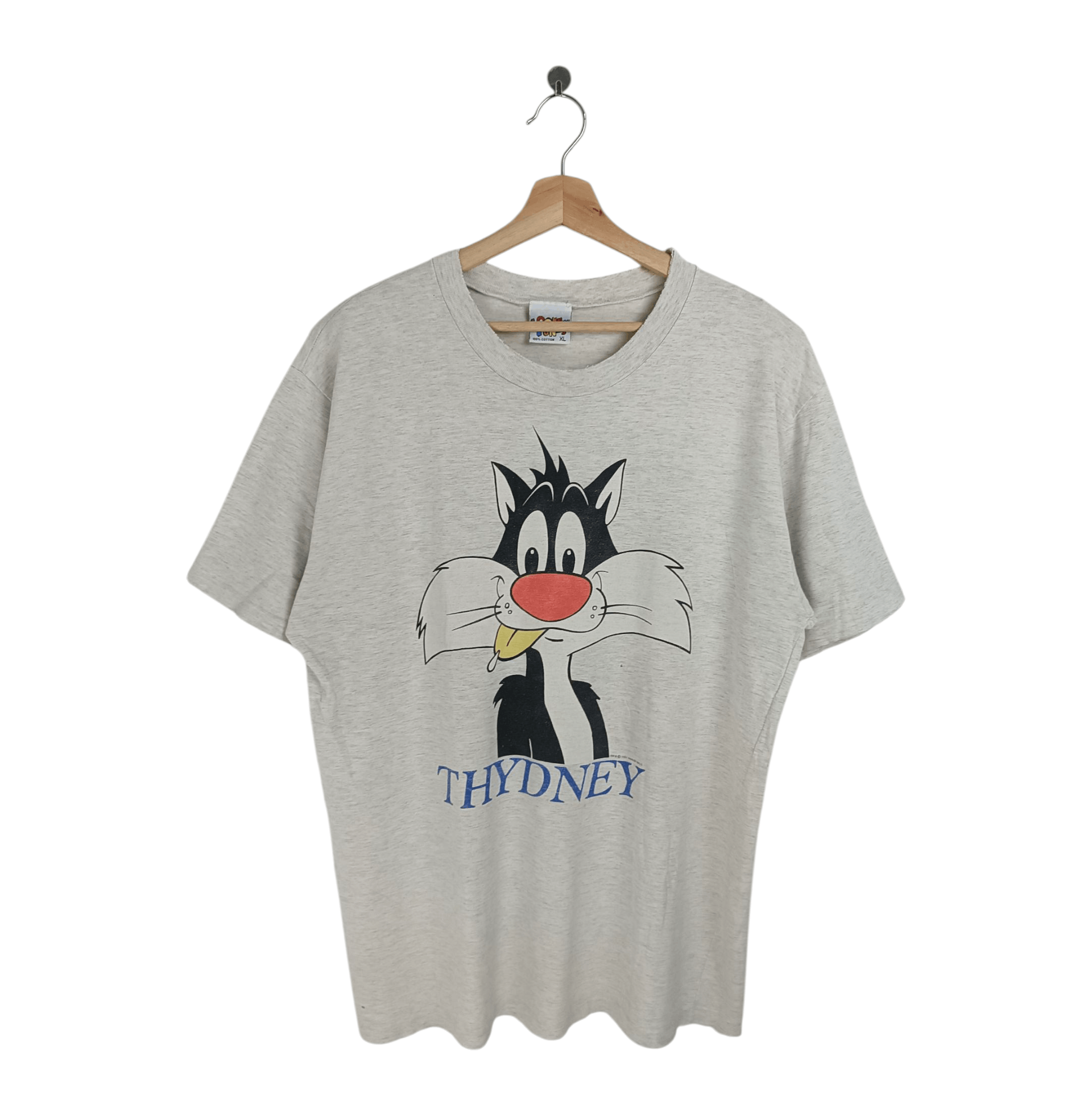 Disney THRASHED FADED VINTAGE 90'S THYDNEY TWEETY TEE VERY RARE TEE Size US XL / EU 56 / 4 - 1 Thumbnail