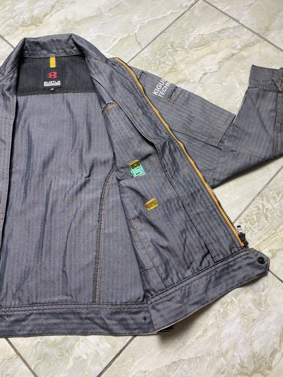 Japanese Brand Burtle Workwear Jacket Pit 20 Size US XXS / EU 40 - 10 Thumbnail