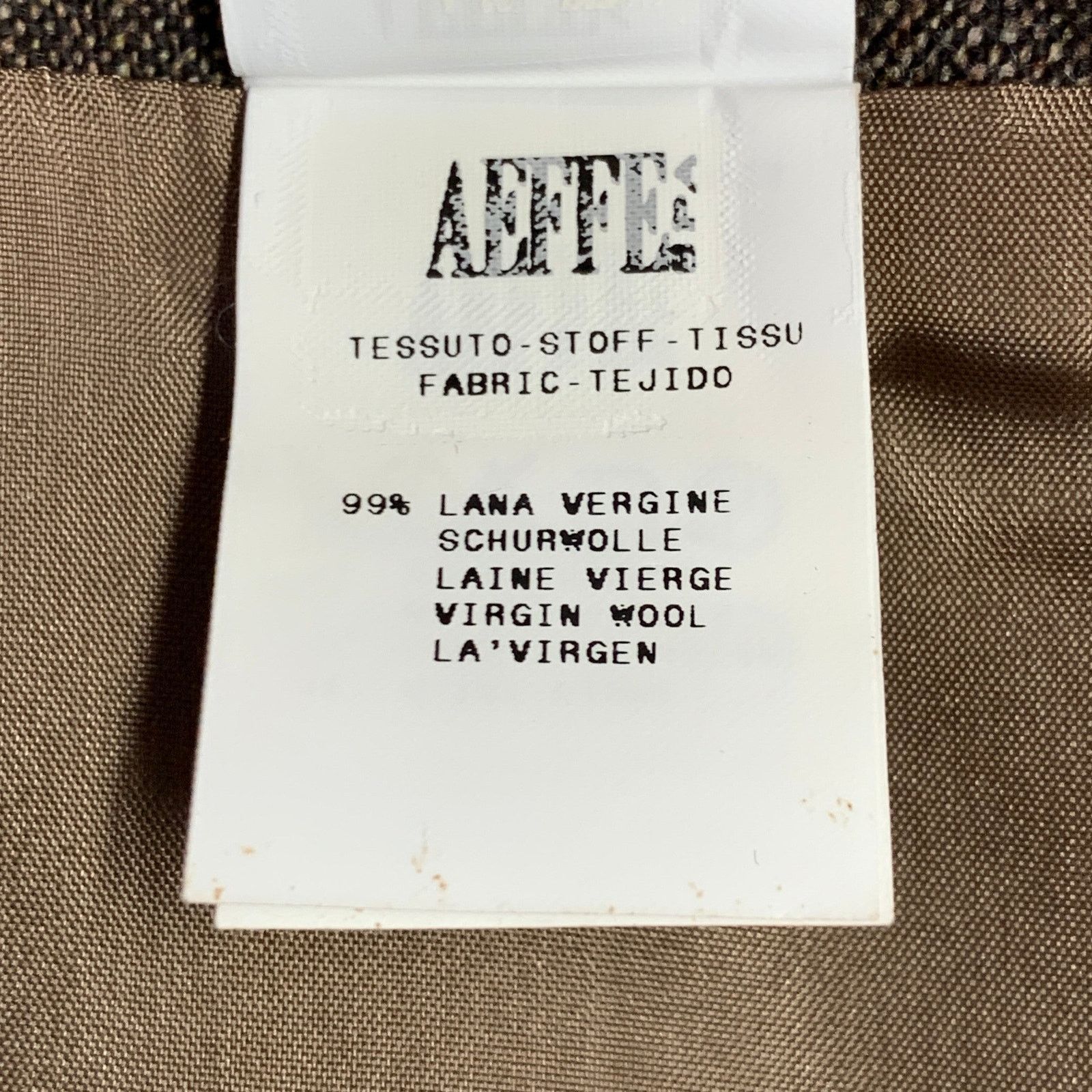 Alberta Ferretti ALBERTA FERRETTI Brown Beige Acetate Blend Tulip Midi Skirt Size 30" / US 8 / IT 44 - 5 Thumbnail