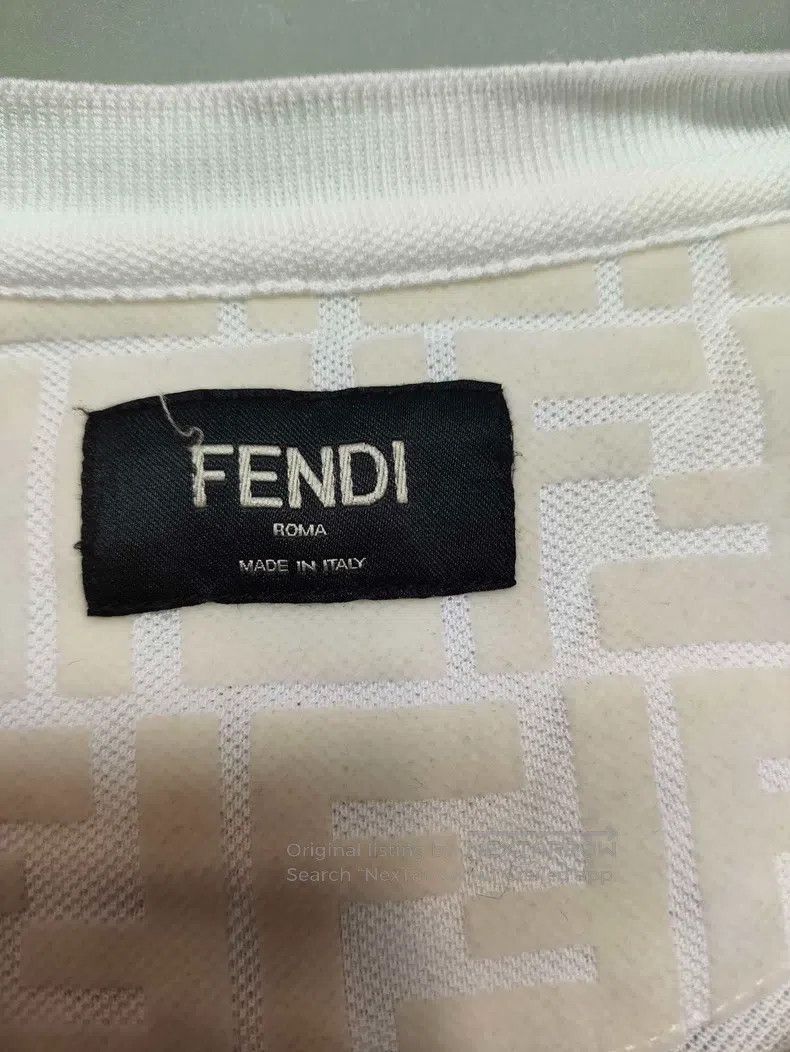 Fendi Fendi Beige full print short-sleeve Size US S / EU 44-46 / 1 - 3 Thumbnail