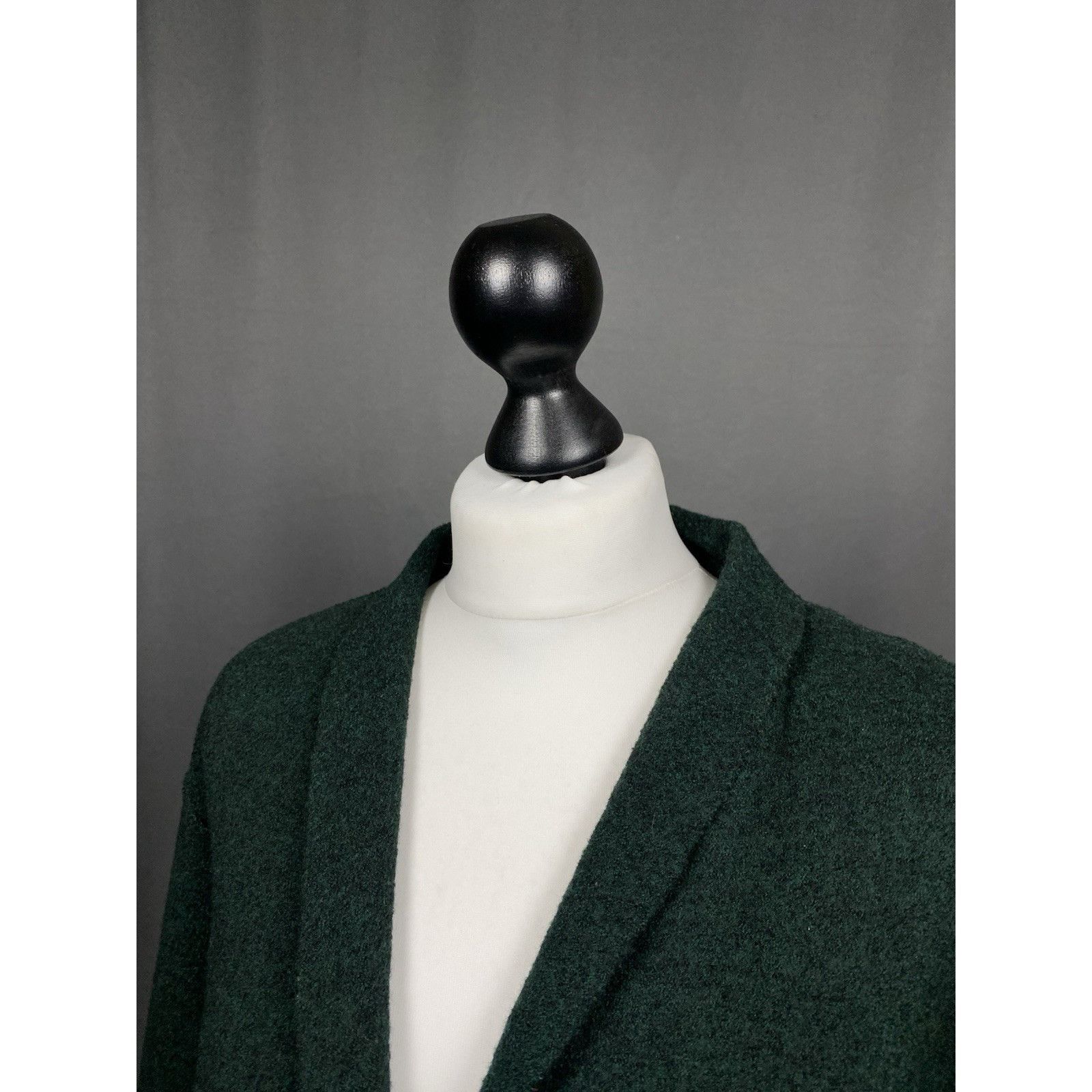 OSKA Oska Boiled Wool Women's Green Long Over Coat Size 3 Size M / US 6-8 / IT 42-44 - 5 Thumbnail