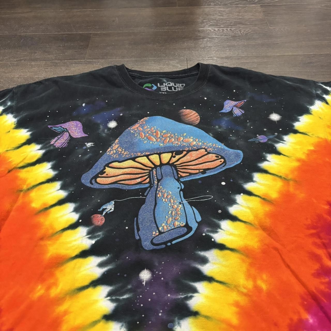Liquid Blue liquid blue mushroom tie dye t shirt XXL Size US XXL / EU 58 / 5 - 2 Thumbnail