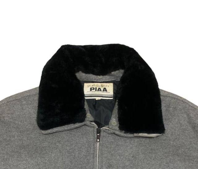 Japanese Brand Vintage 90s PIAA Wool Bomber Jacket Size US S / EU 44-46 / 1 - 4 Thumbnail