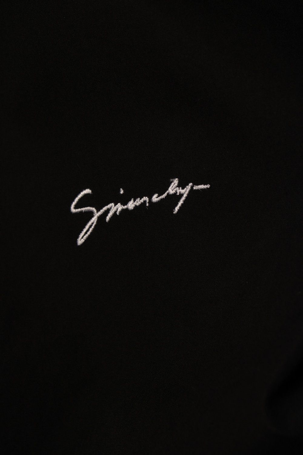 Givenchy Givenchy, Black cotton shirt with logo Size US L / EU 52-54 / 3 - 5 Thumbnail