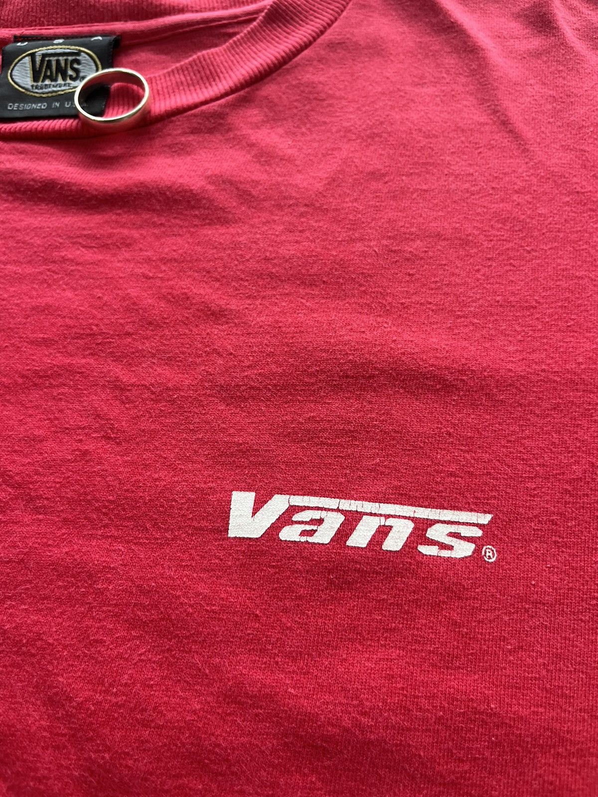 Vans × Vintage Vintage Vans Take A Stand (OG) Skateboard 90’s Tshirt Size US M / EU 48-50 / 2 - 7 Thumbnail