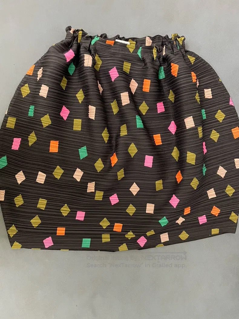 Issey Miyake Issey Miyake size:3 Main Line Disc Skirt Size 22" - 5 Thumbnail