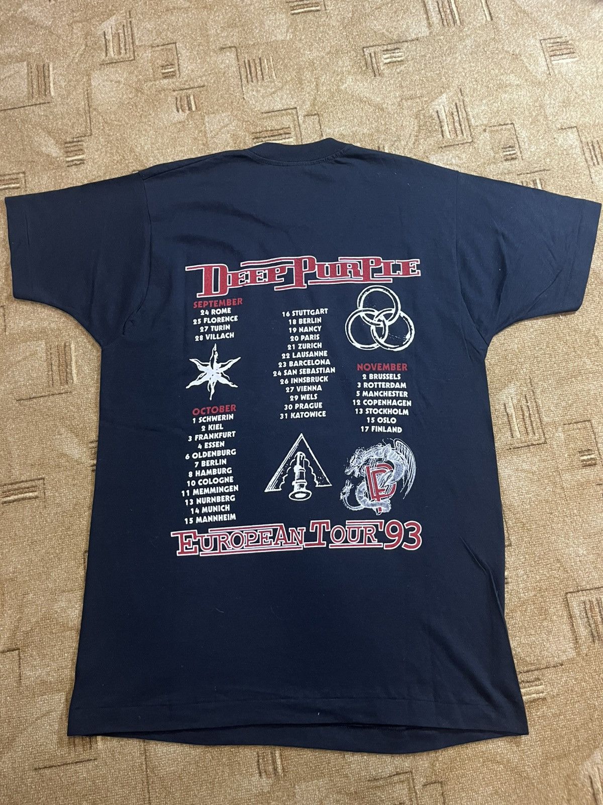 Vintage Deep purple vintage merch Euro tour 1993 Size US XL / EU 56 / 4 - 5 Thumbnail