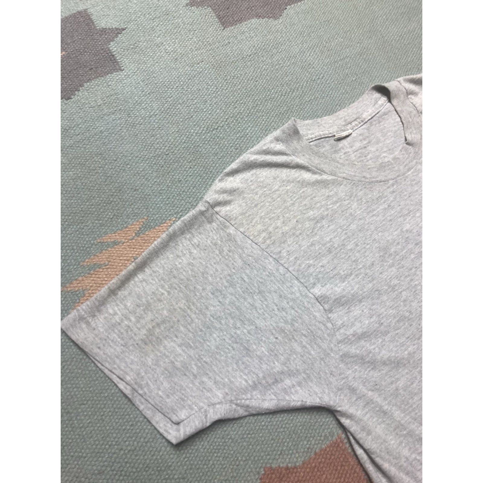 Vintage VINTAGE 80s B.V.D Pocket T-Shirt Gray Men M Shirt Size US M / EU 48-50 / 2 - 4 Thumbnail